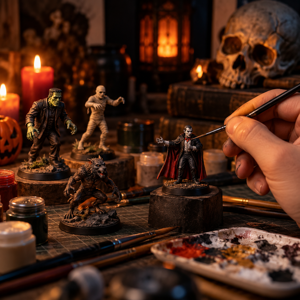 ESPECIAL DE TERROR: TALLER DE PINTURA EN MINIATURA