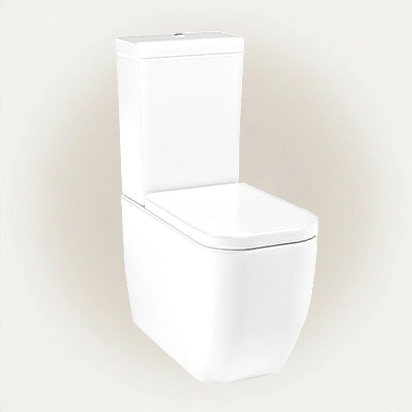 One Piece Toilet Square Vitreous China - Soho