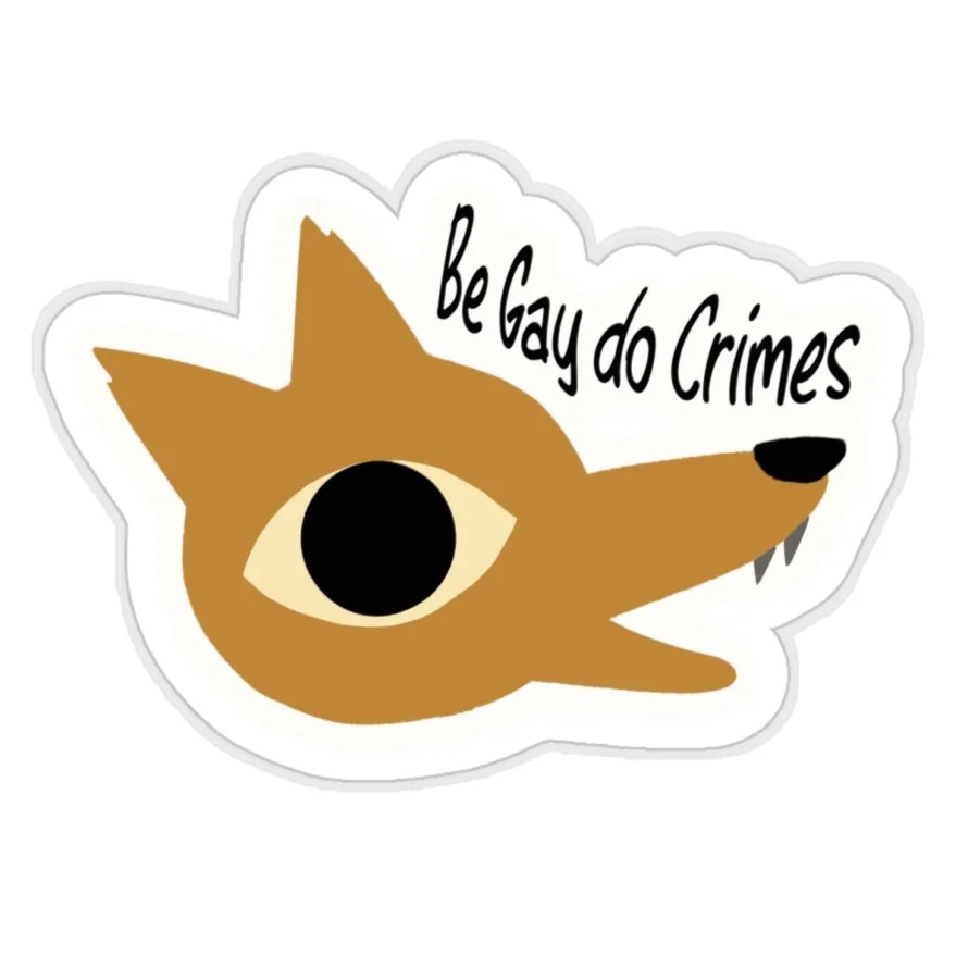 Gregg Sticker (Night in the Woods)