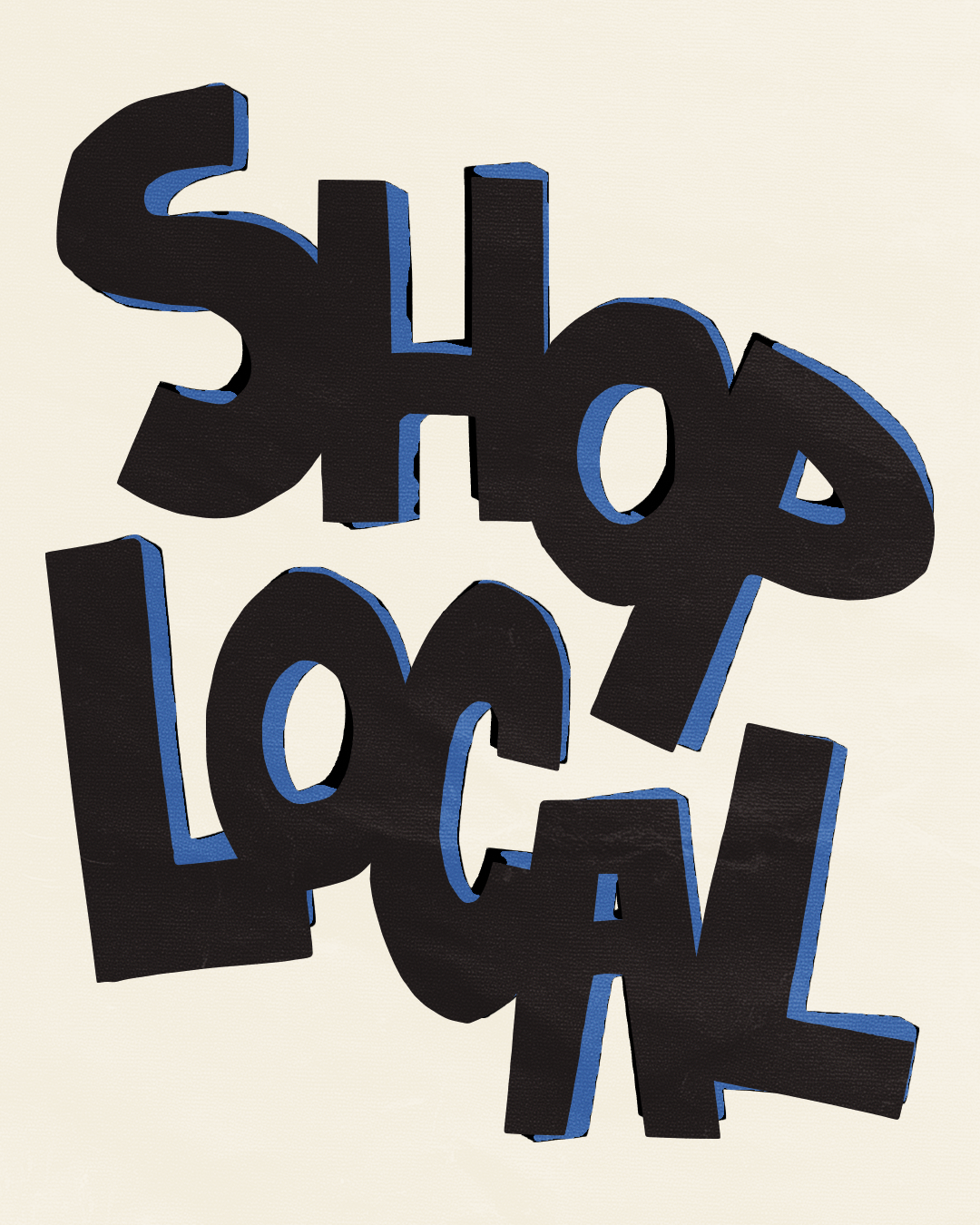 Shop Local Poster