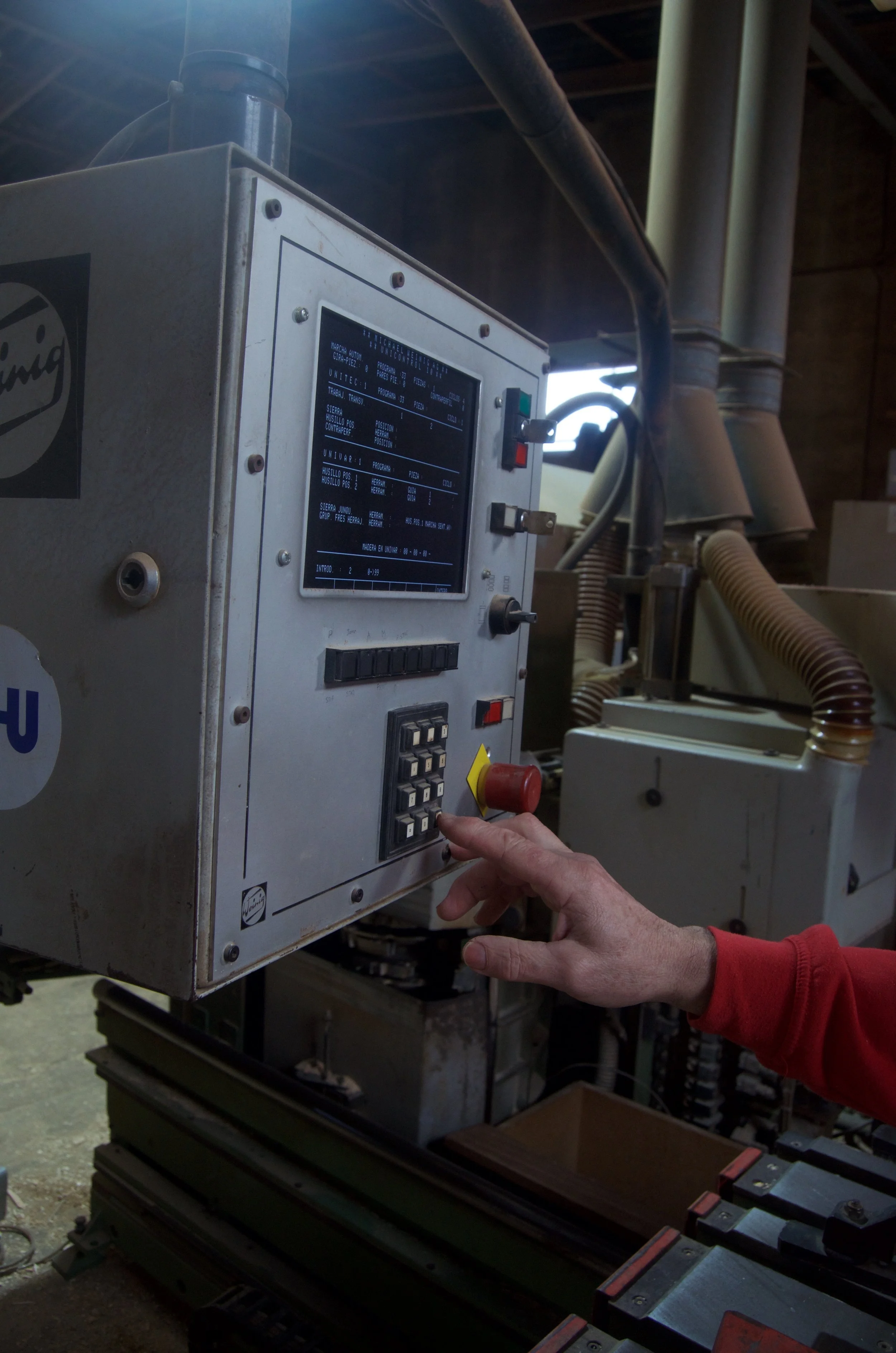 máquina de carpintería