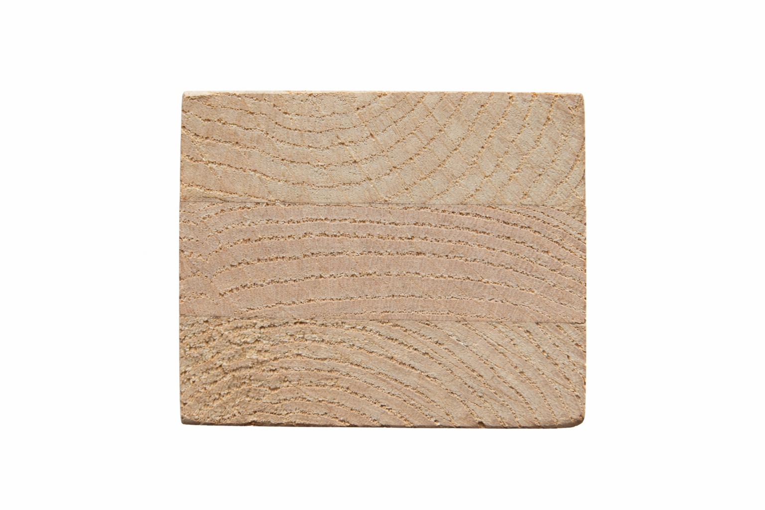 Perfil laminado de madera de roble rojo DKD o DDD