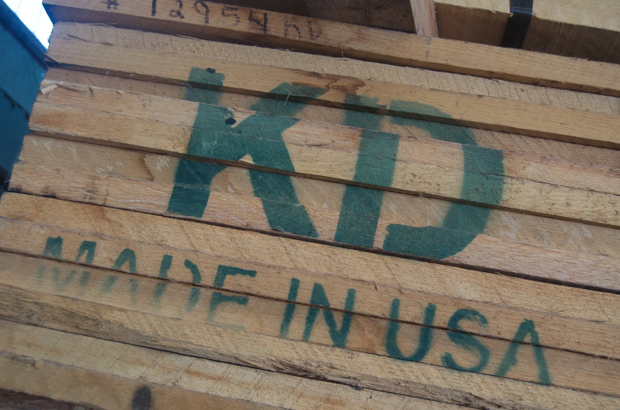 Madera de roble americano FAS KD de importación