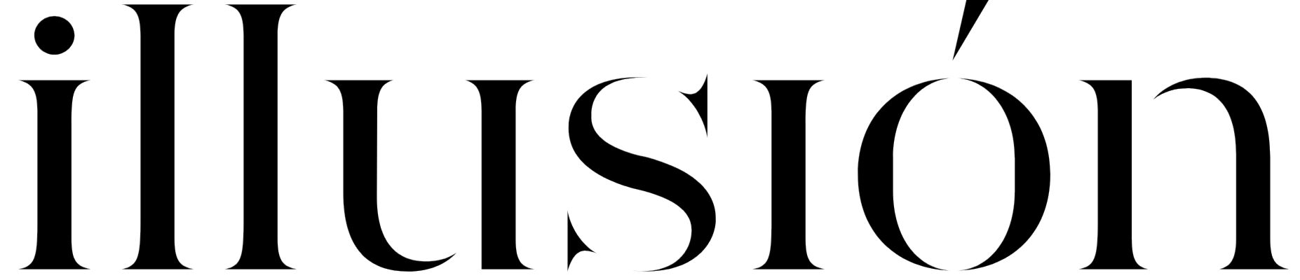 Outline of the word 'illustration' in large, thin, black letters on a white background.