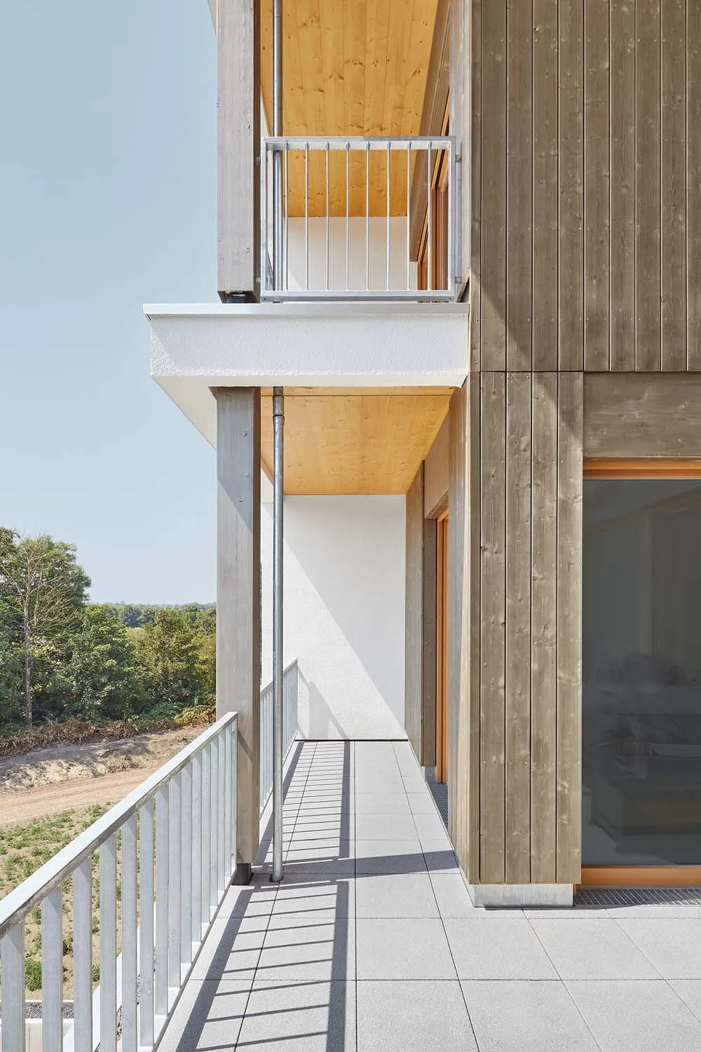 Architekturfotografie UKBS Solarhaus nachhaltiger Neubau