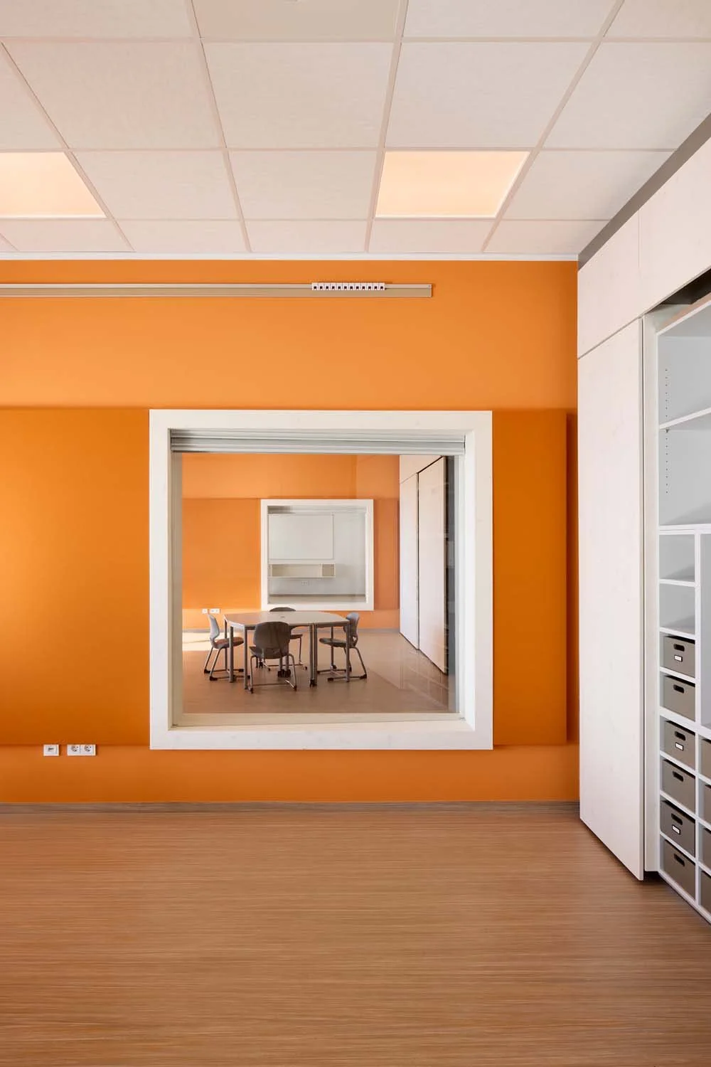 Architekturfotografie Bildungsbau Terhalle Holzbau