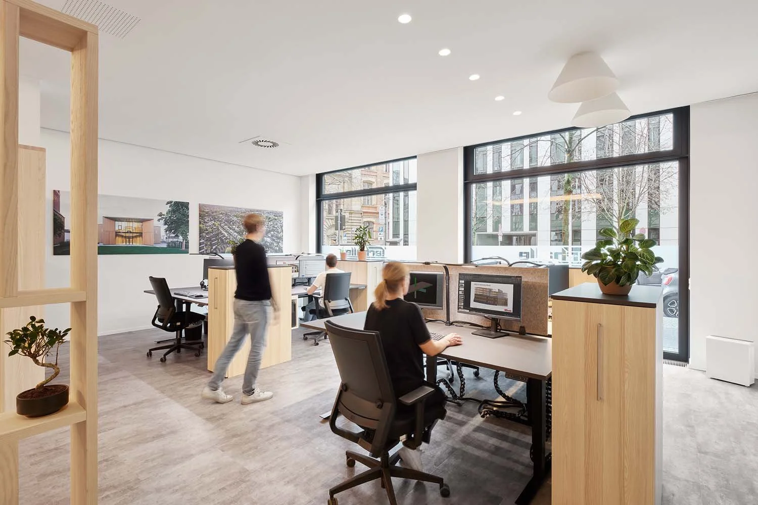 Interiorfotografie Terhalle Holzbau Berlin