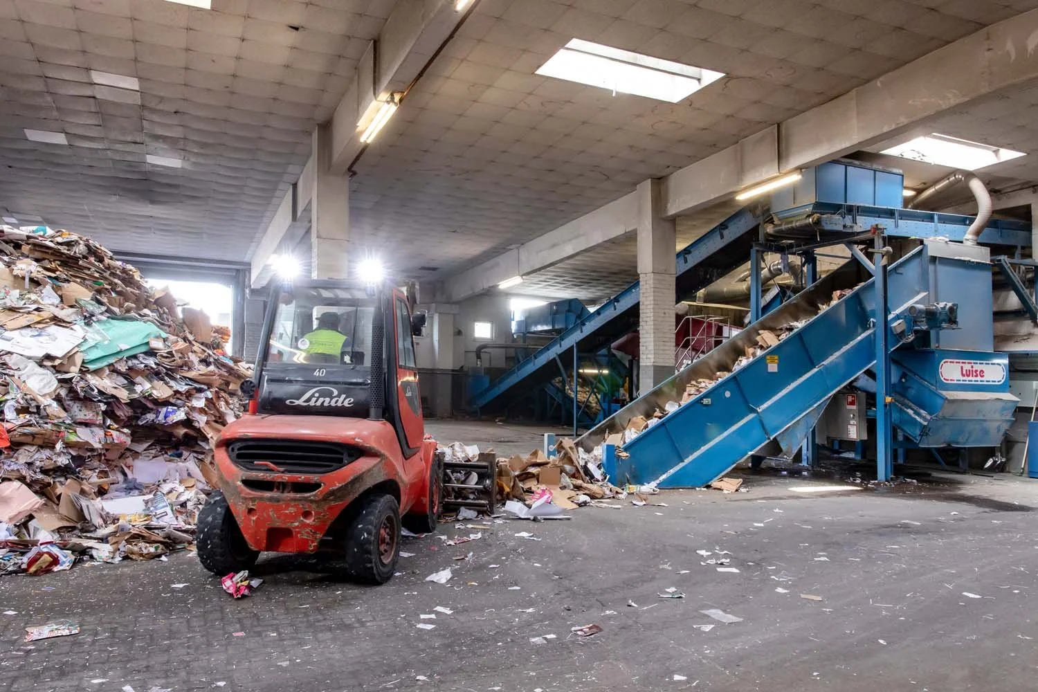 Industriefotografie Bartscherer Recycling Berlin