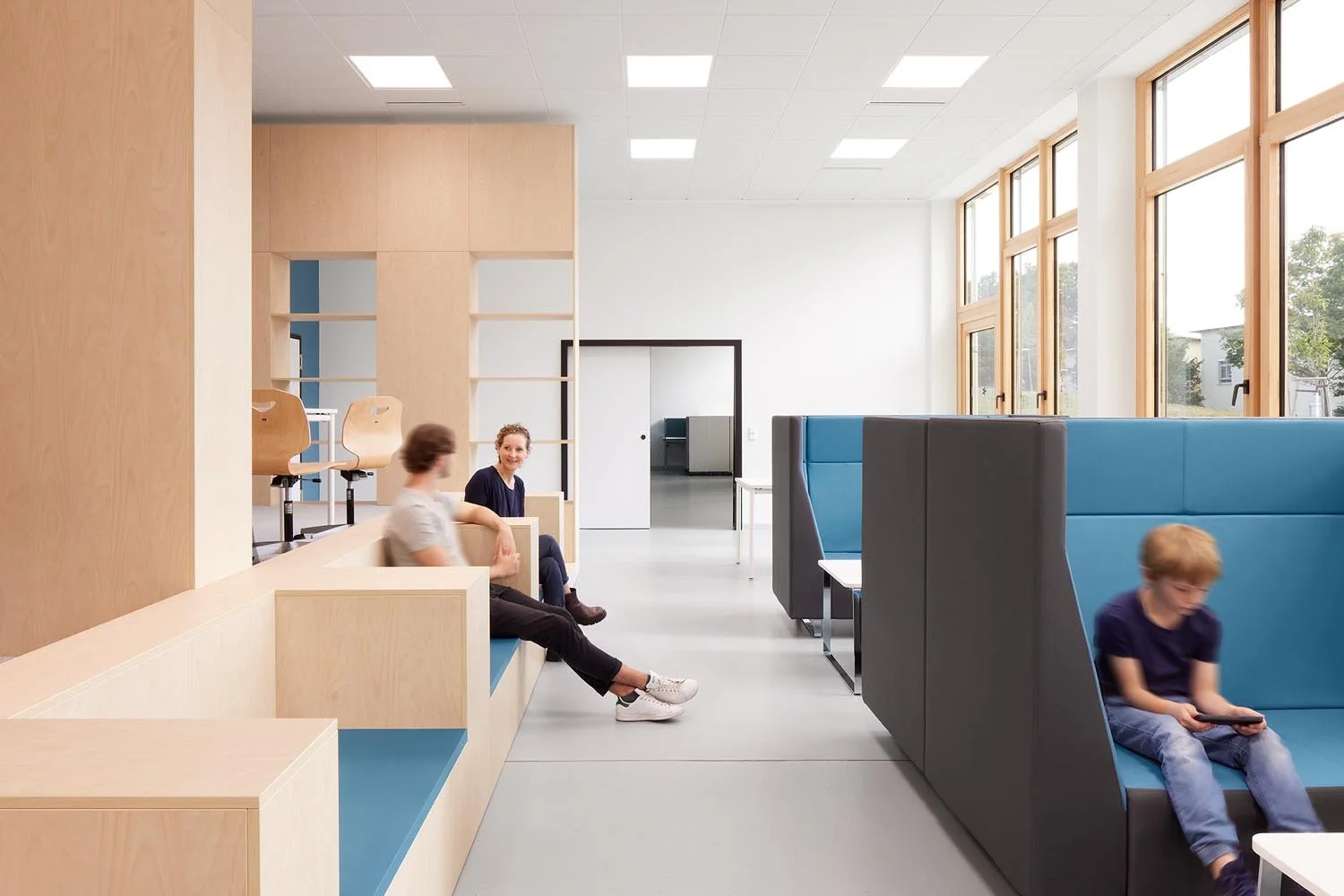 Architekturfotografie Grace-Hopper-Gesamtschule von NAK Architekten aus Berlin