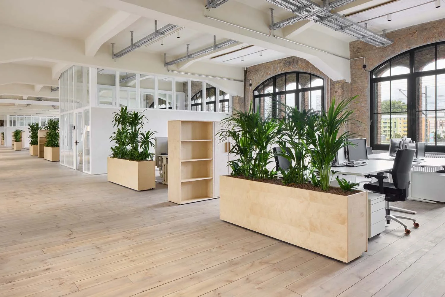 Interieurfotografie Terhalle Holzbau Berlin