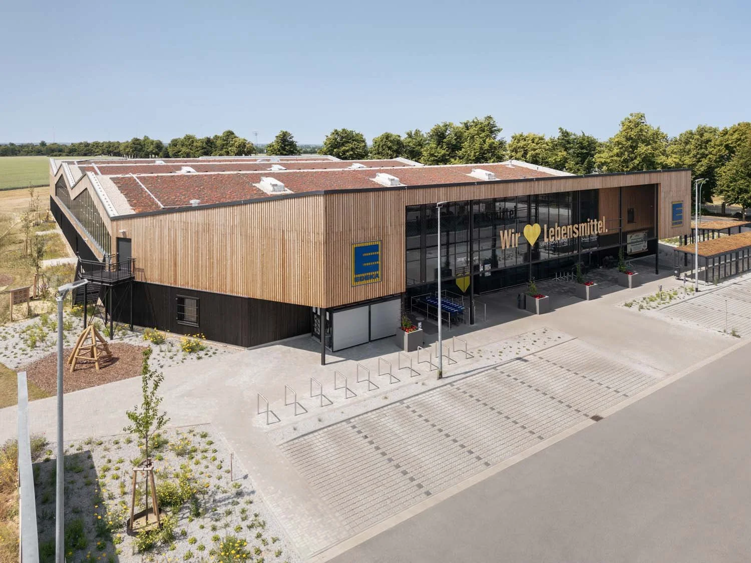 Architekturfotografie EDEKA Zukunftsmarkt von ZRS Architekten