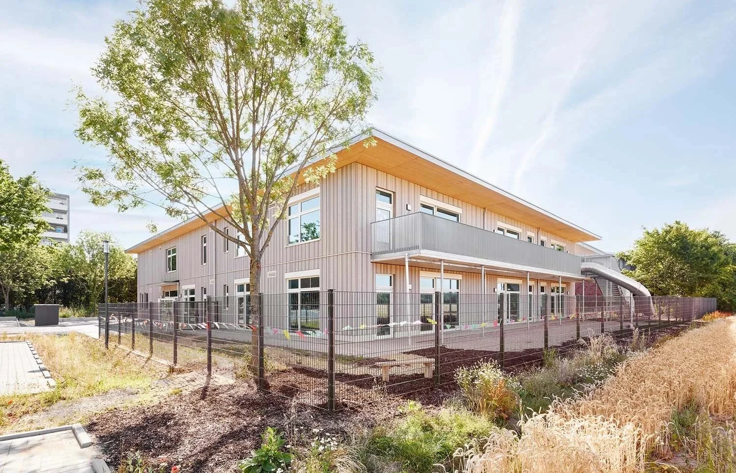 Architekturfotografie Terhalle Holzbau