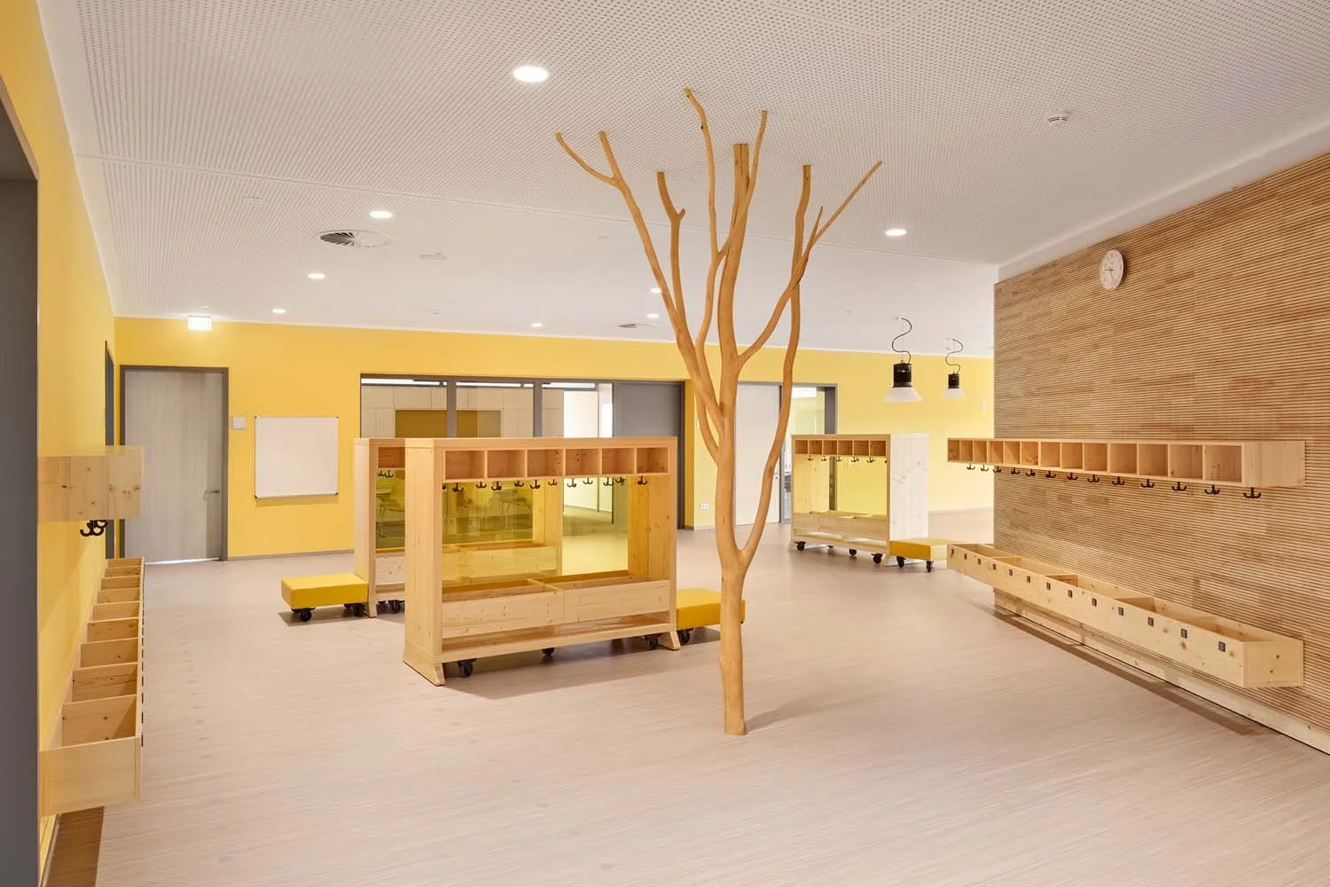 Architekturfotografie Bildungsbau Terhalle Holzbau