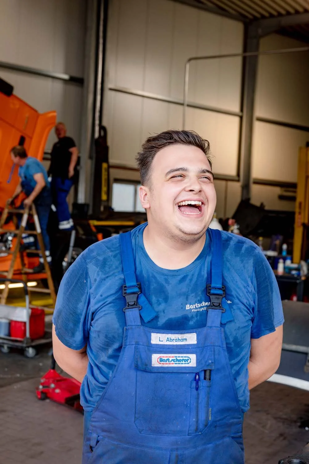 Industriefotografie Bartscherer Recycling Berlin