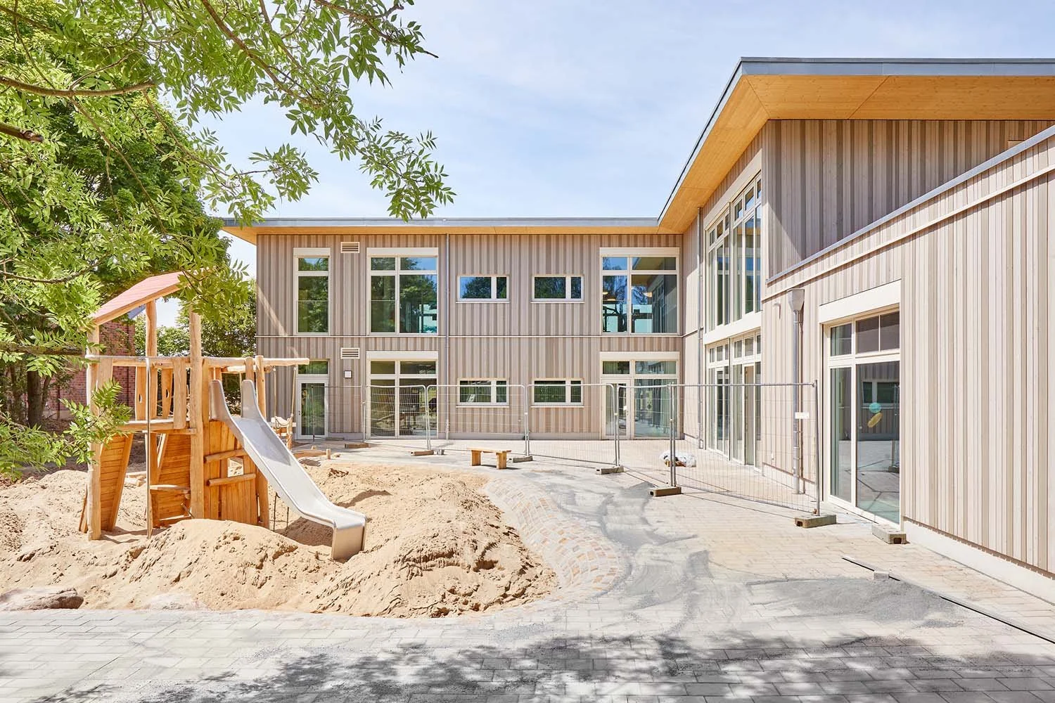 Architekturfotografie Terhalle Holzbau