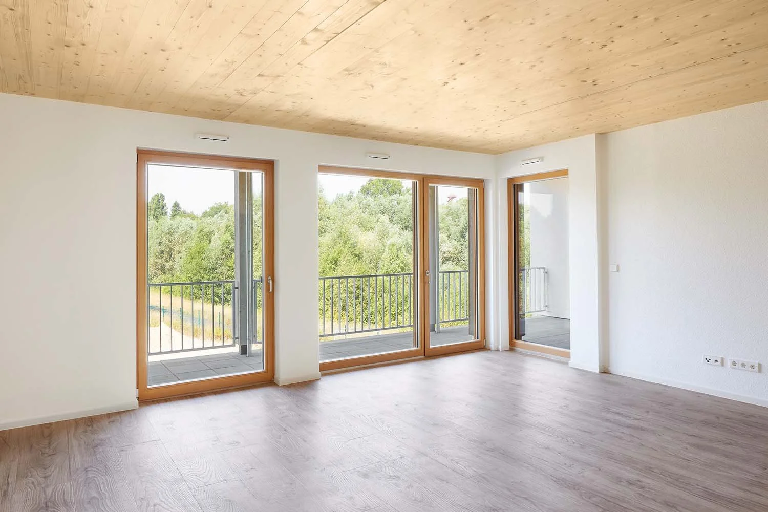 Architekturfotografie UKBS Solarhaus nachhaltiger Neubau