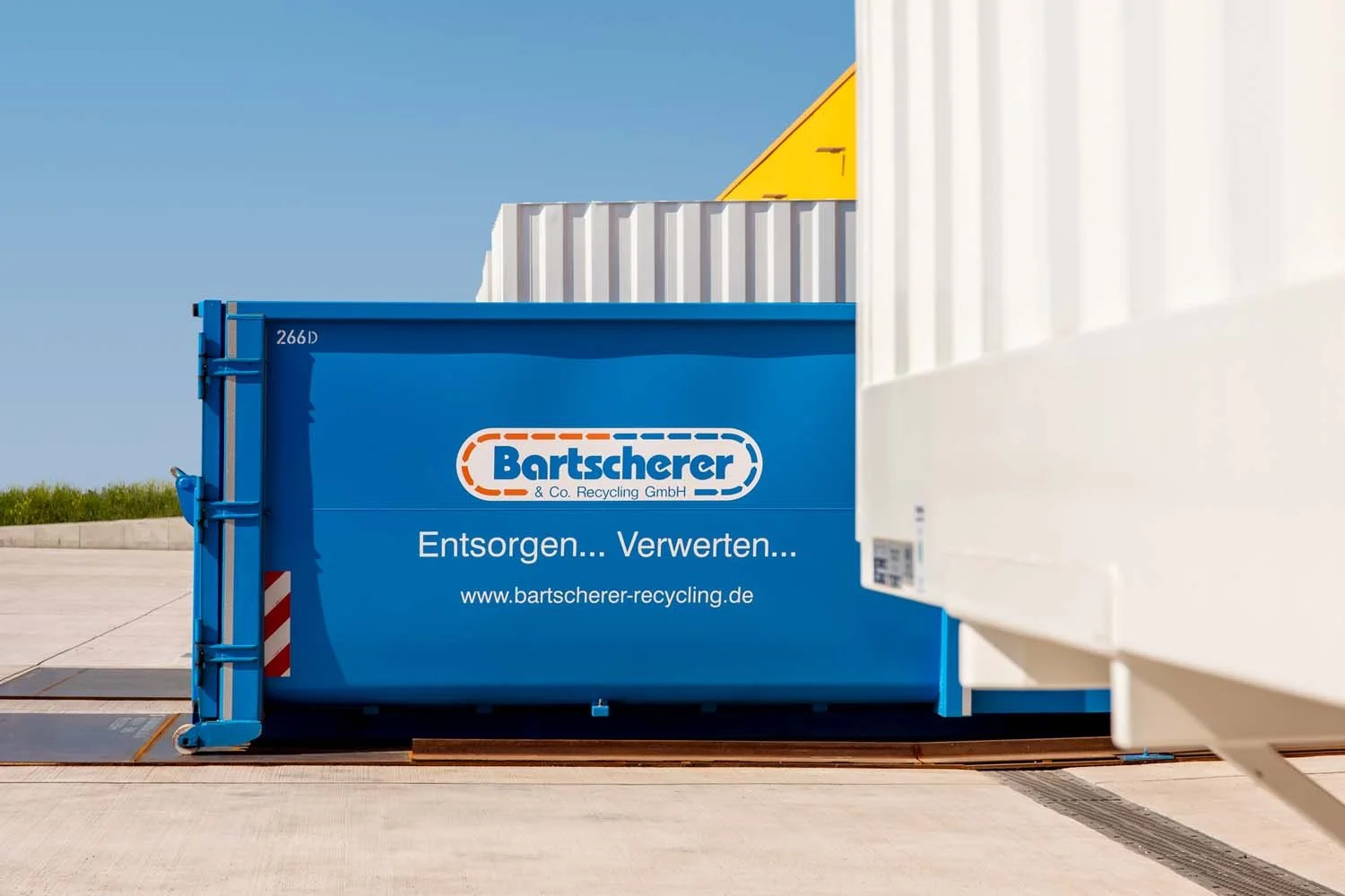 Industriefotografie Bartscherer Recycling Berlin