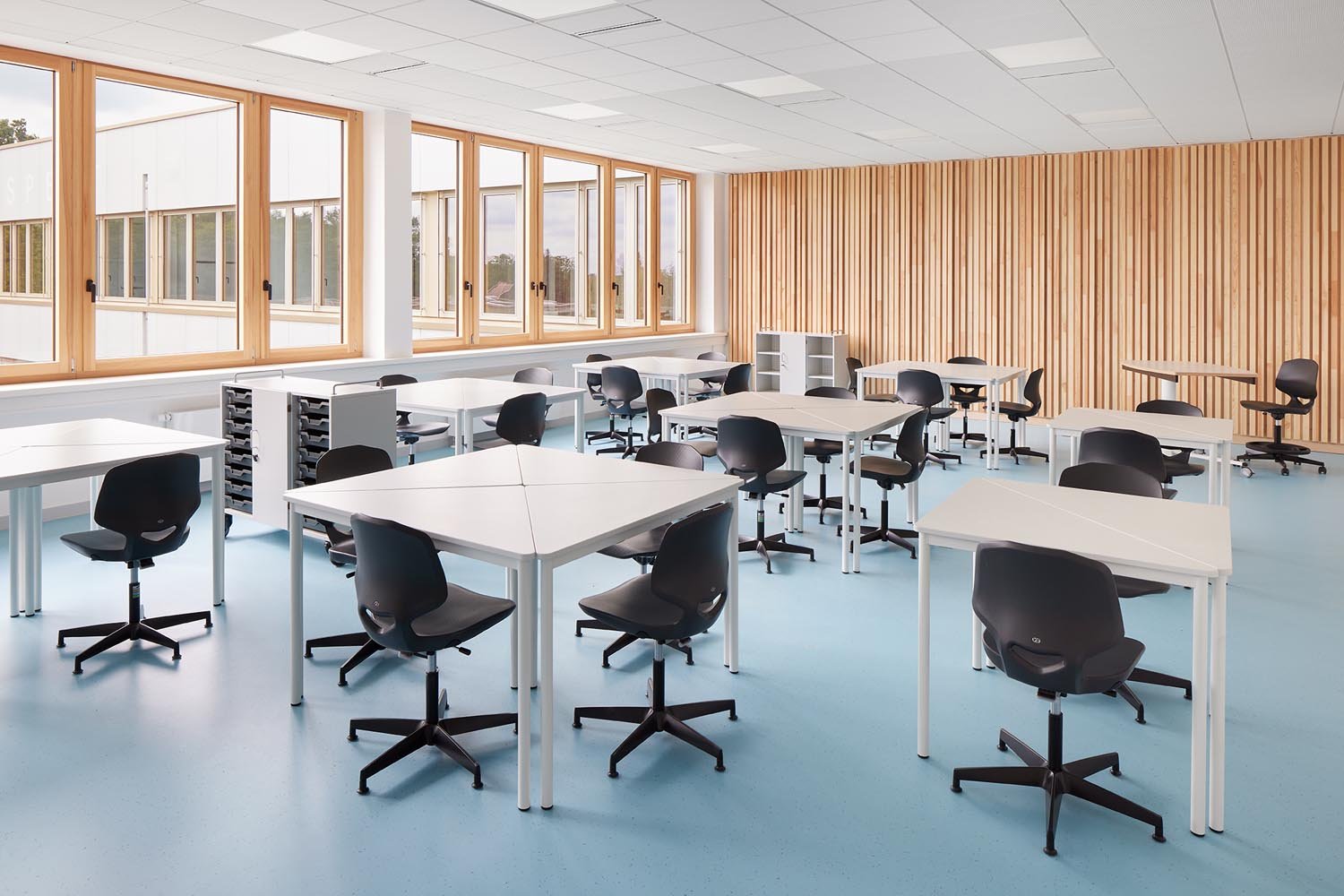 Architekturfotografie Grace-Hopper-Gesamtschule von NAK Architekten aus Berlin