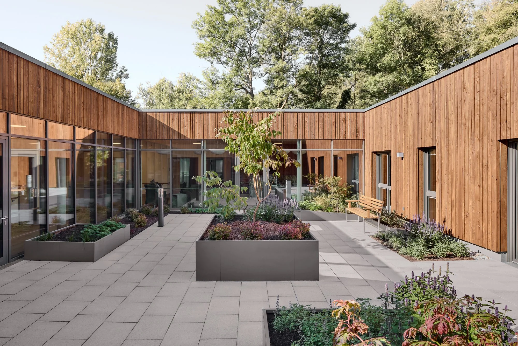 Architekturfotografie Hospiz Wandlitz Brandenburg