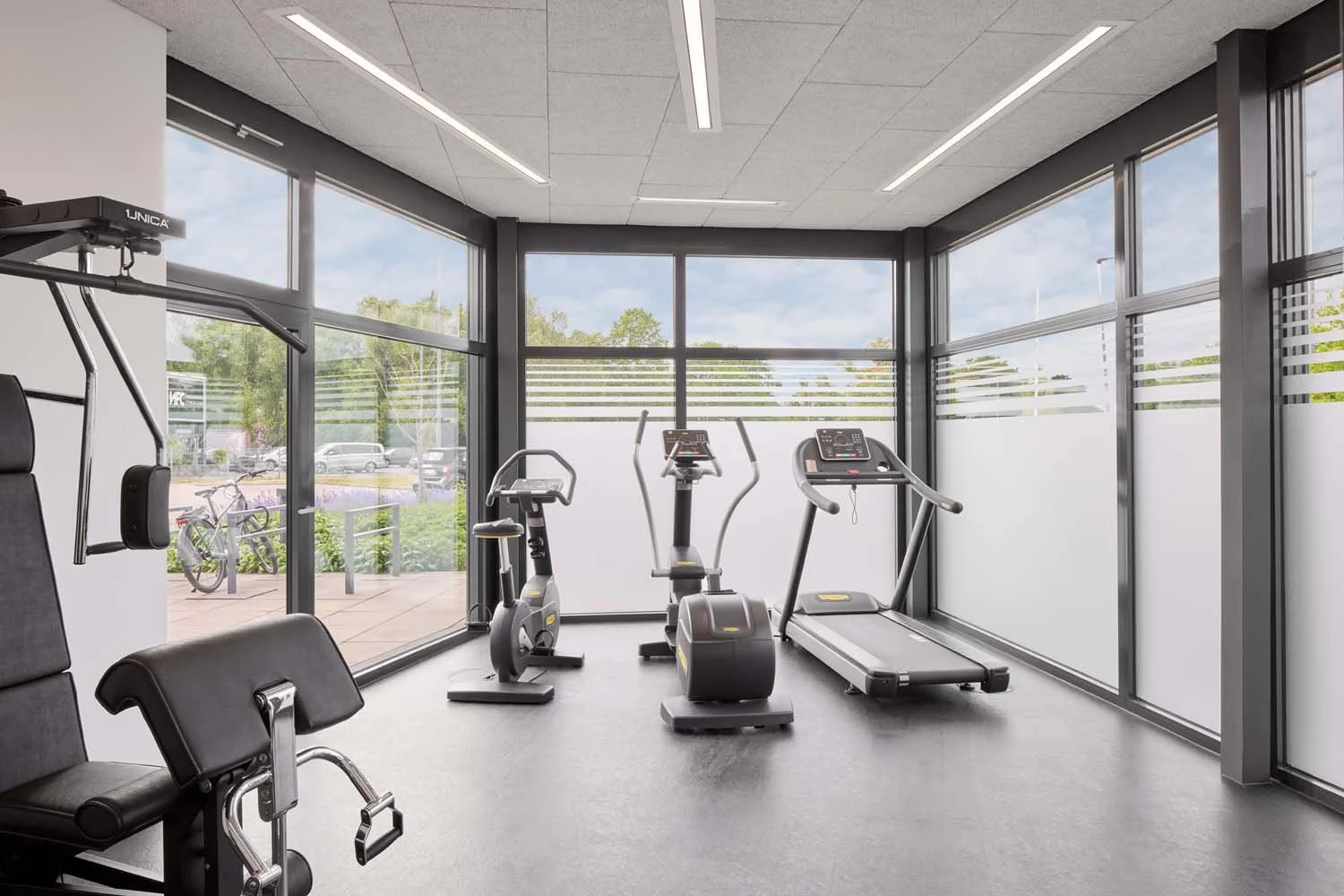 Architekturfotografie Neubau Feuerwache Alpen