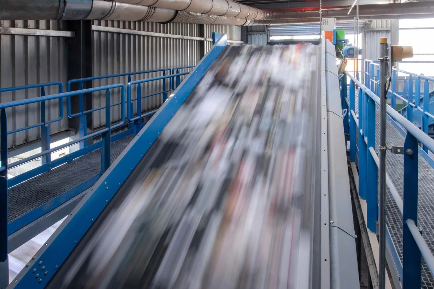 Industriefotografie Bartscherer Recycling Berlin