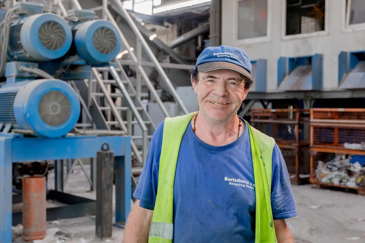 Industriefotografie Bartscherer Recycling Berlin