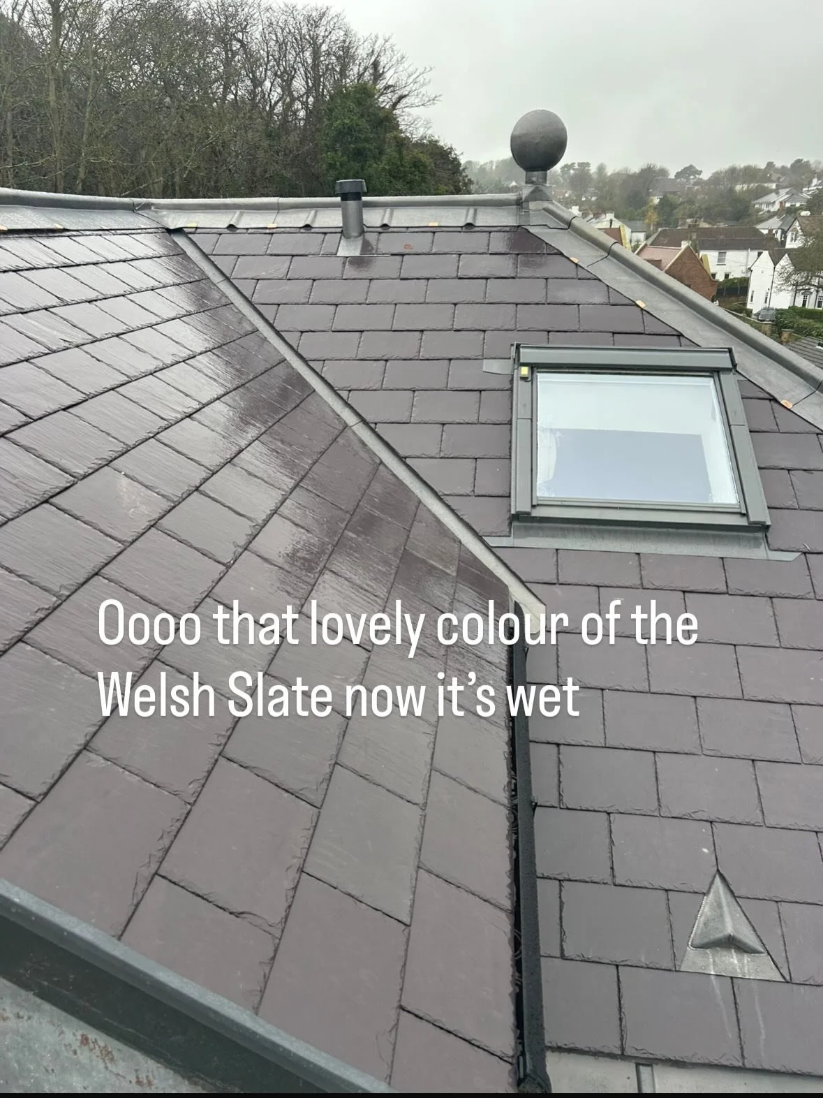 The New Roof we&rsquo;ve just completed in Kings down Scafold down looking lovely now all the dust is washed off yes we are the best. #Roofing #LeadWork #Welshslaye #Skills#TheBest