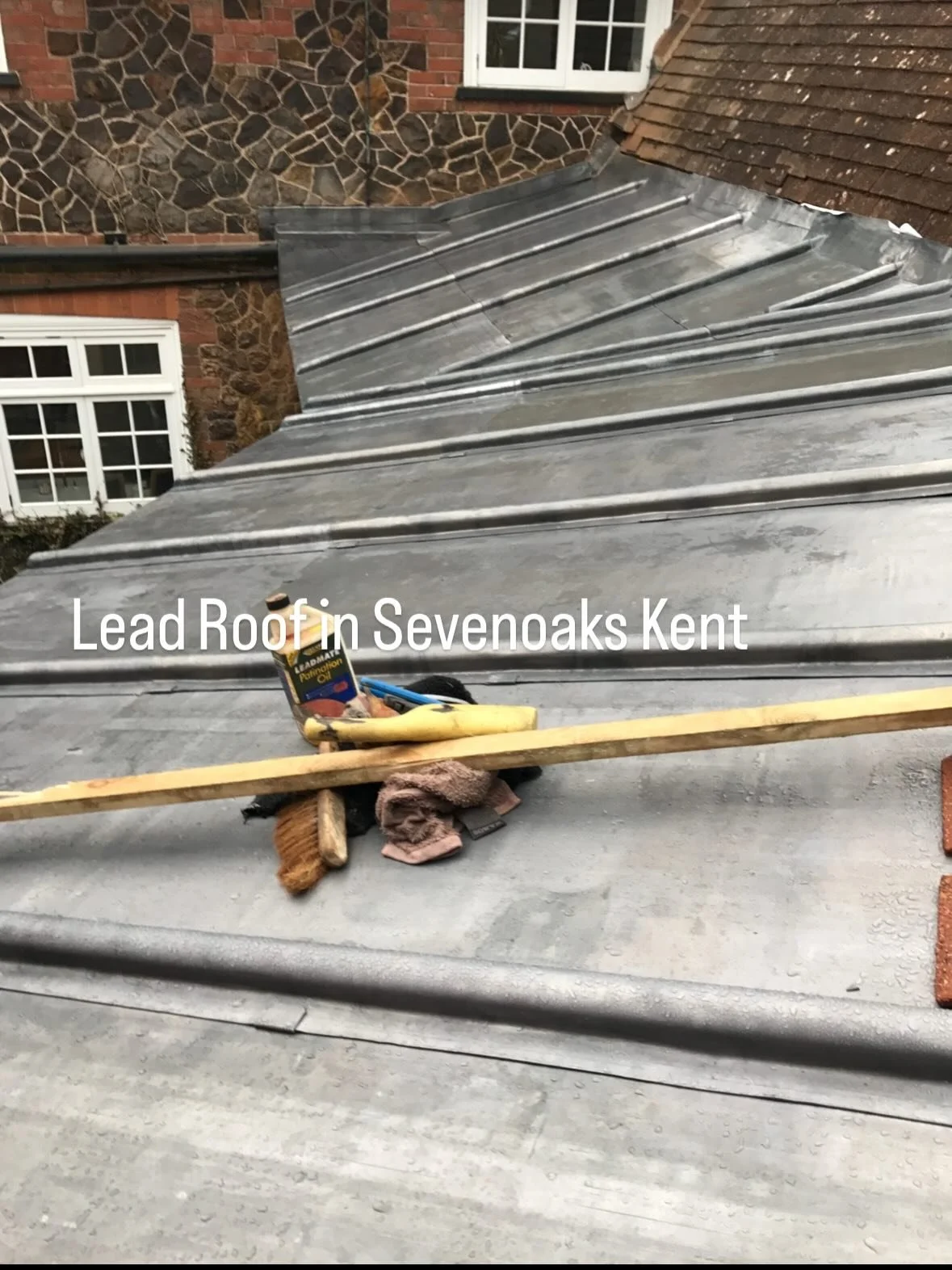 Lead Roof in Sevenoaks Kent #LeadWork#Roofing #Sevenoaks