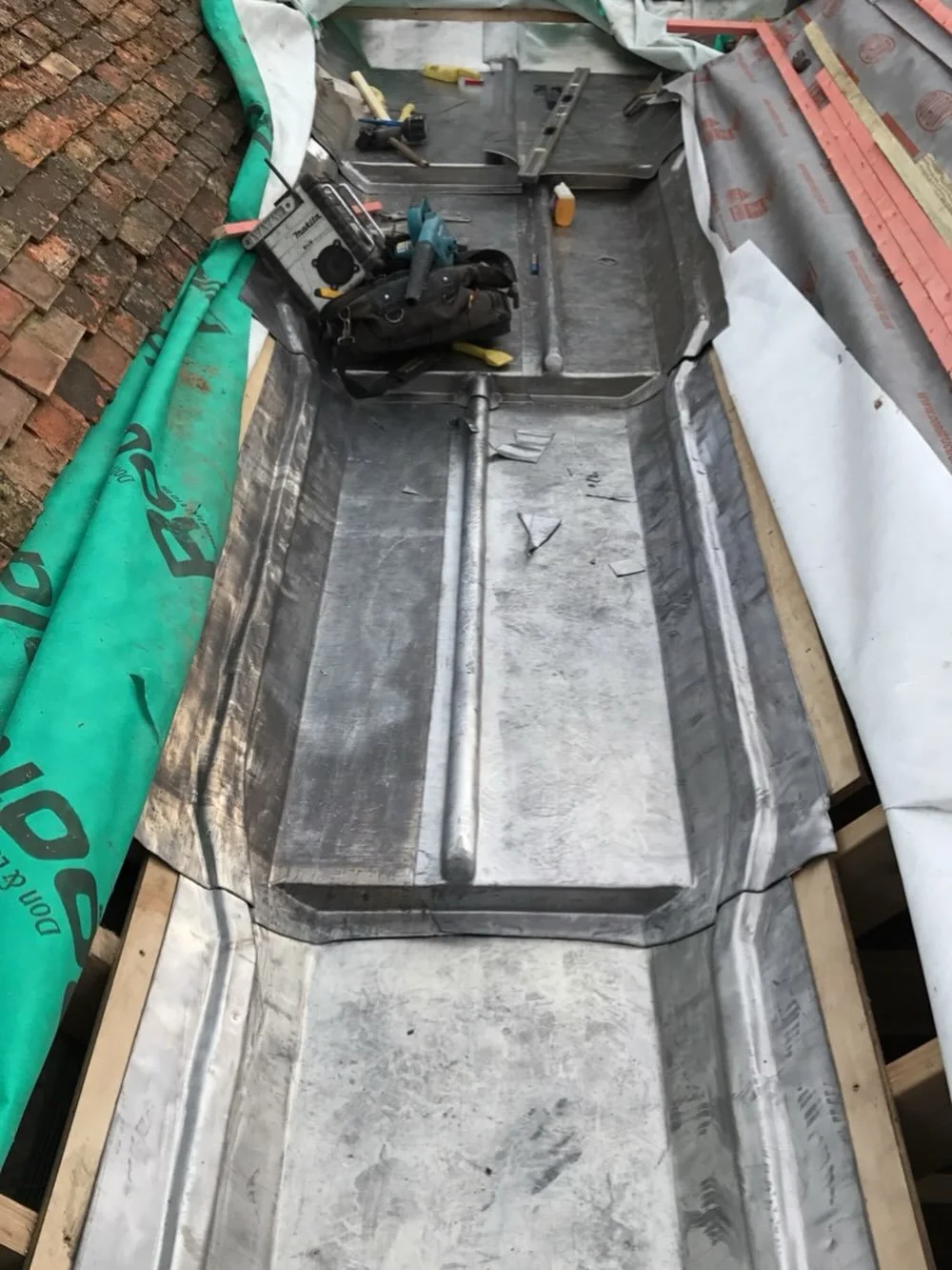 Lead Gully #LeadWork #Roofing