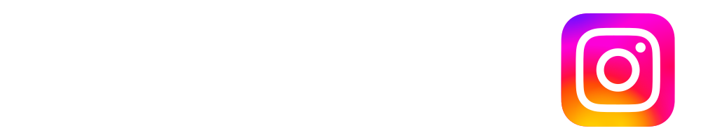 Instagram logo over black background