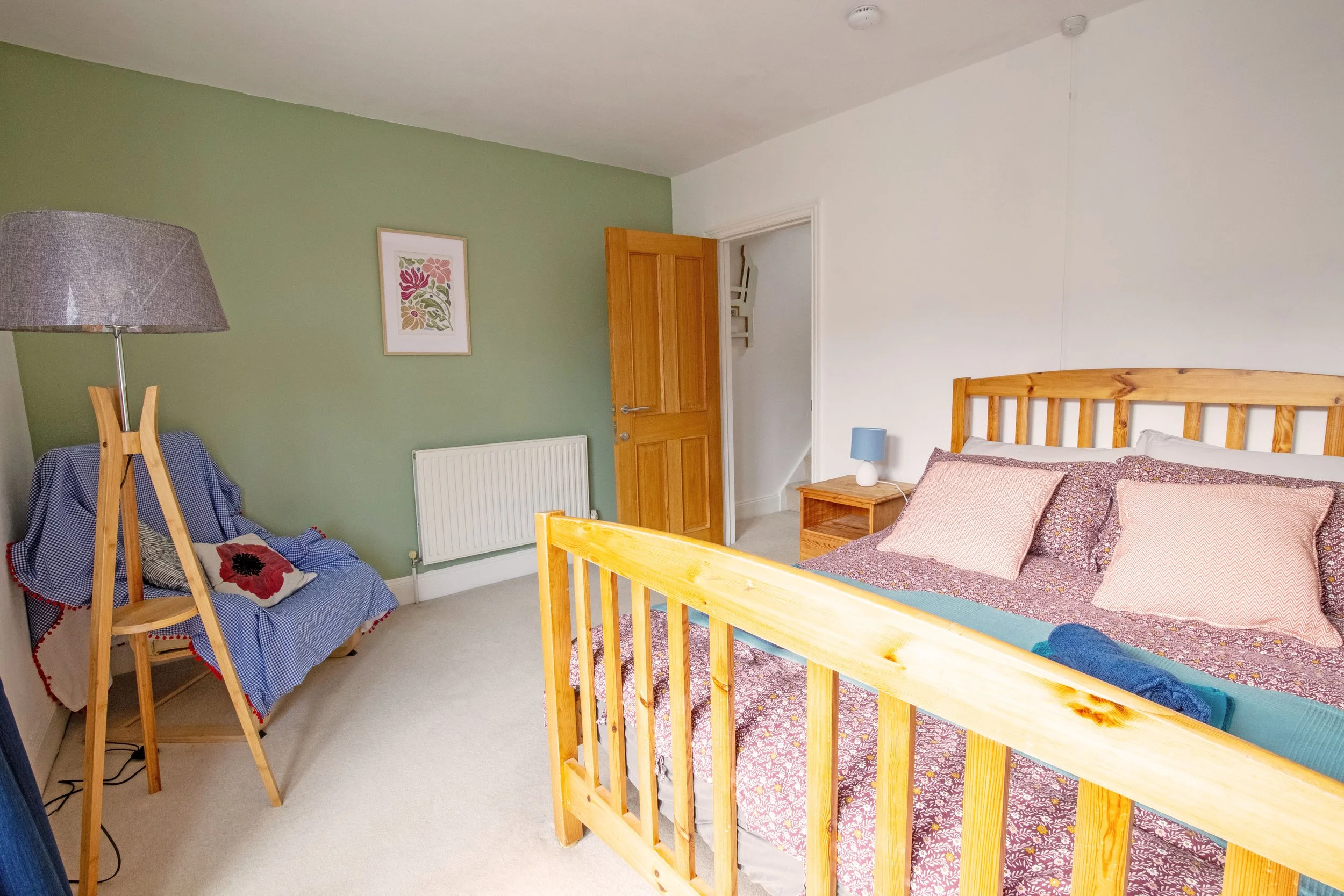 Master bedroom from window