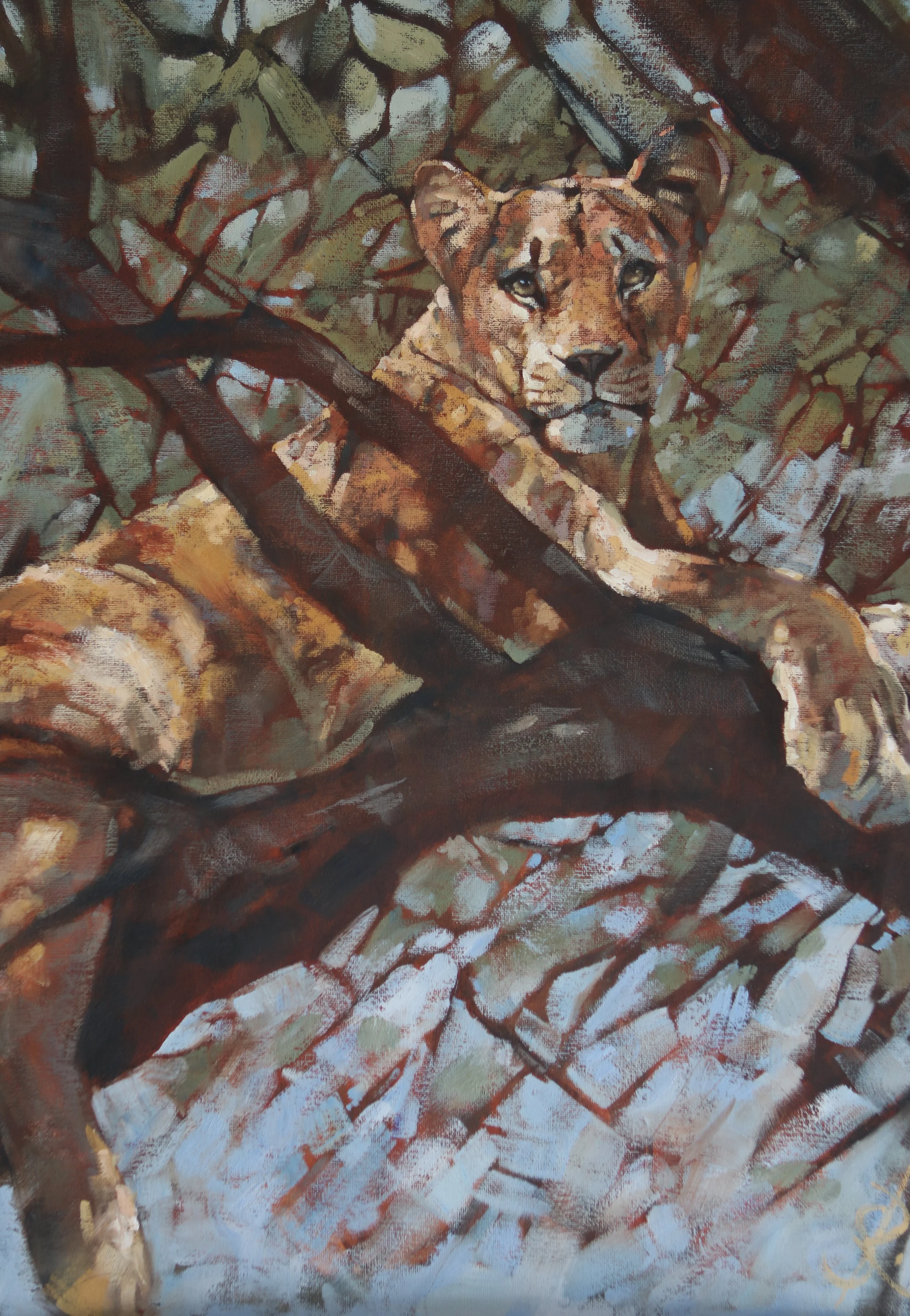 Shaded Siesta - private commission