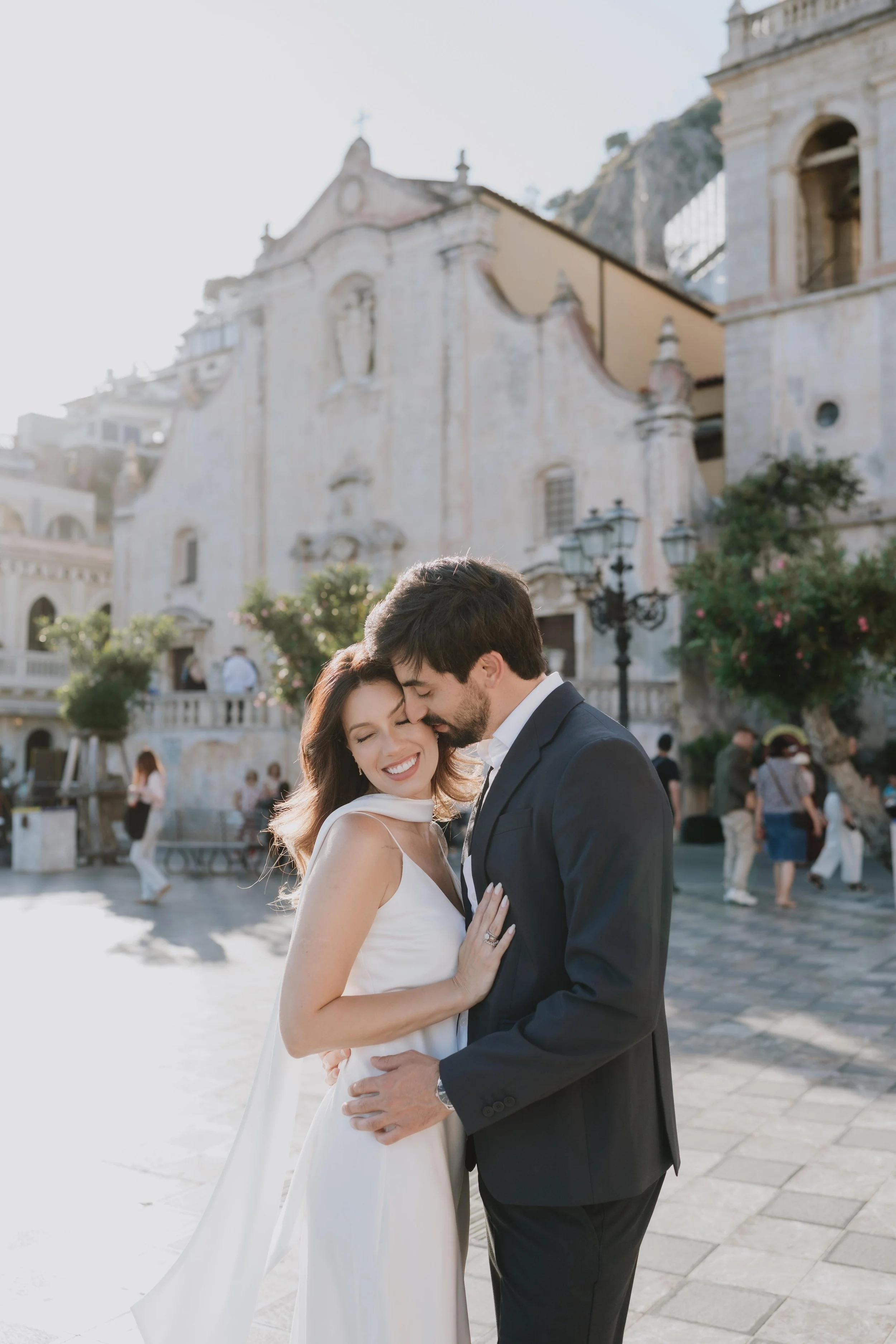 From a romantic proposal in a cave hotel to an unforgettable wedding in Taormina