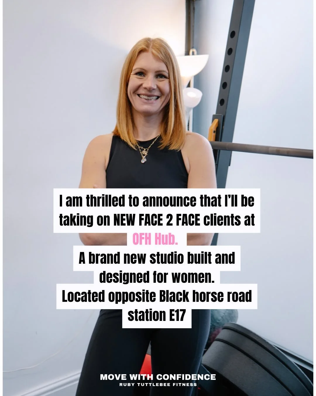 🚨 NEW TRAINING SPACES 🚨

I&rsquo;m now taking on new personal training clients at the beautiful and brand new @ofh_hub Studio- right next to Blackhorse Road station 🙌🏻 

If you&rsquo;re looking for support, someone who listens, and a plan that wo