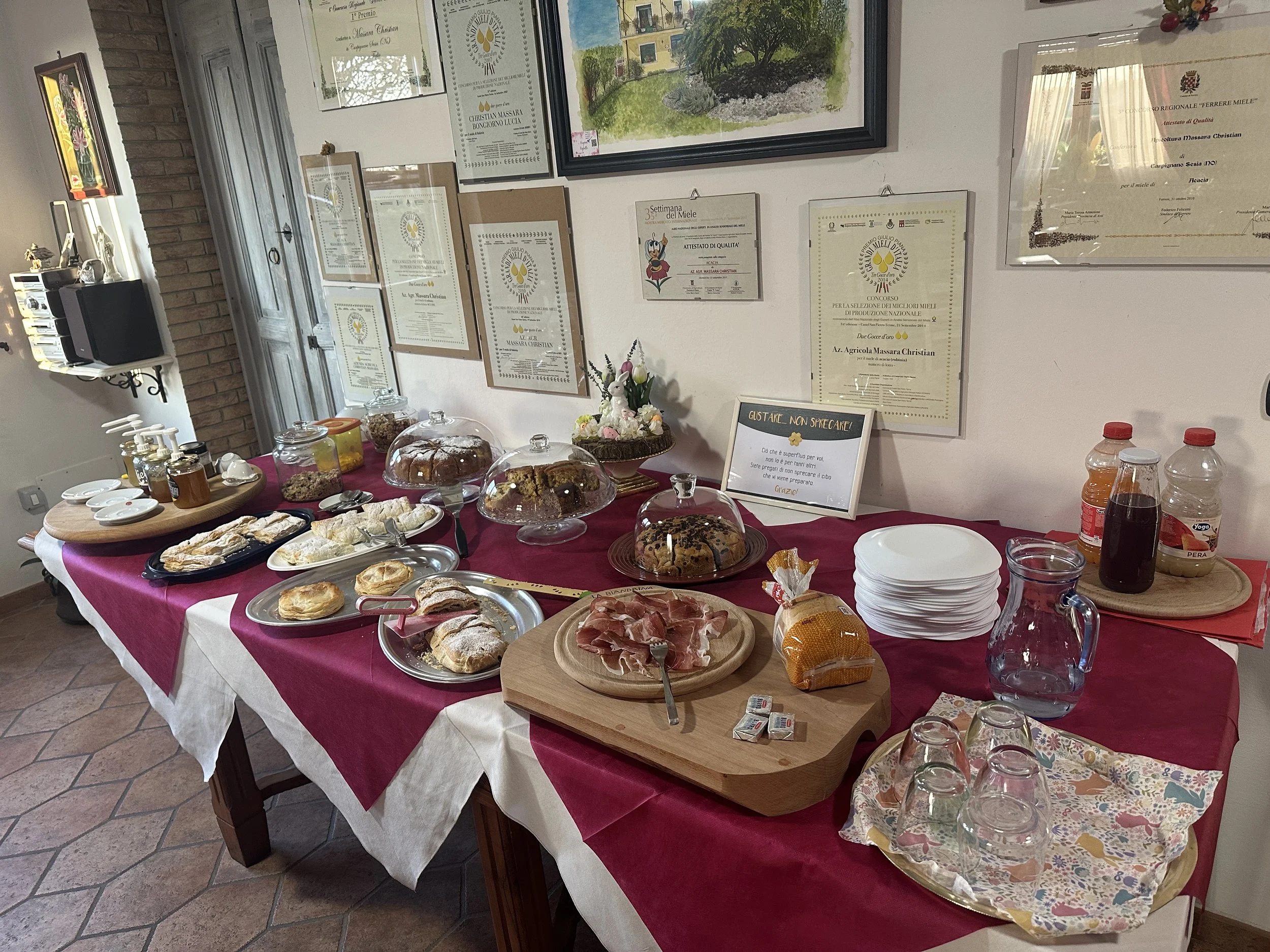 Frühstücksbuffet für 2 Personen