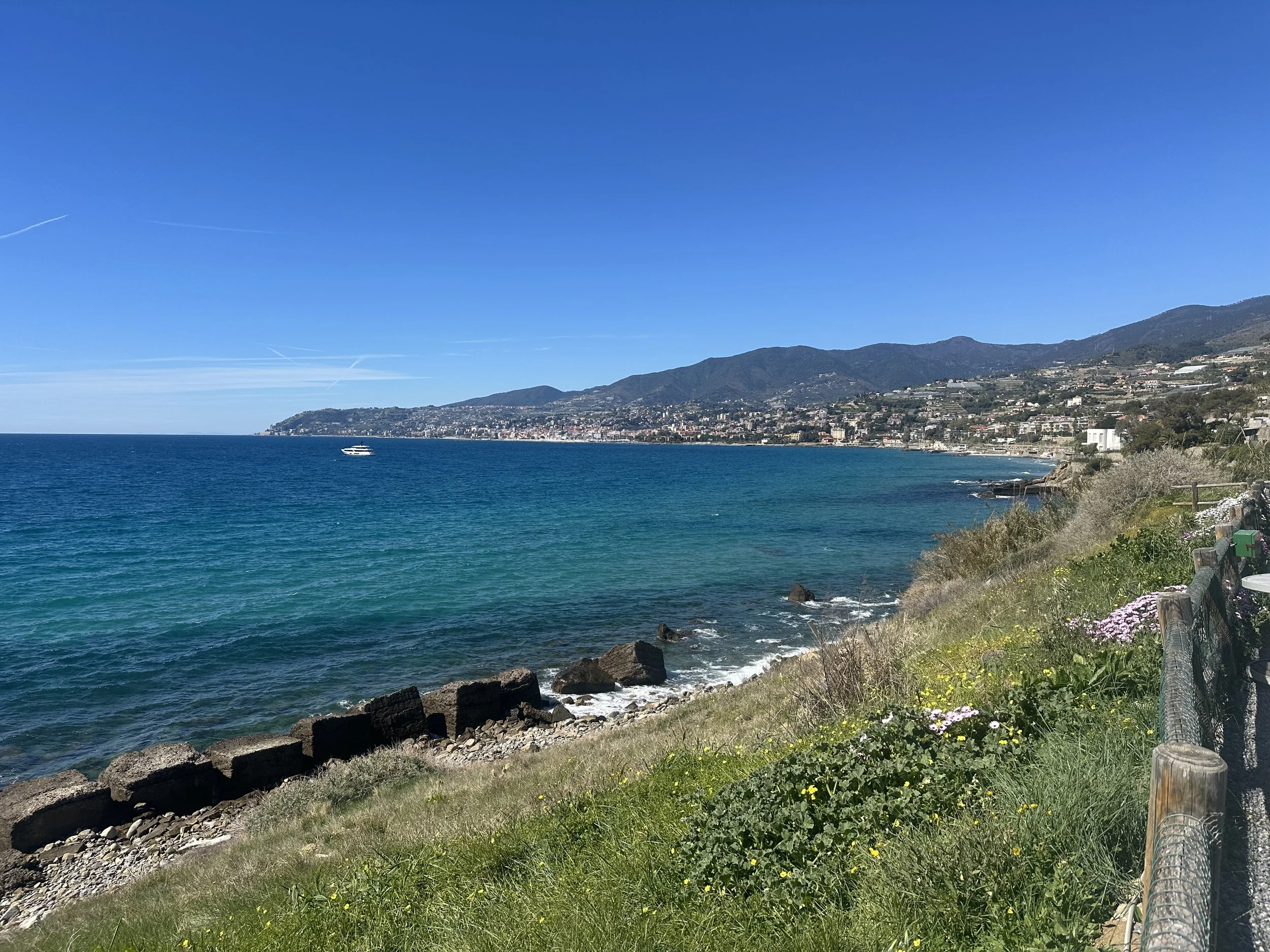30.3 Radweg nach Sanremo