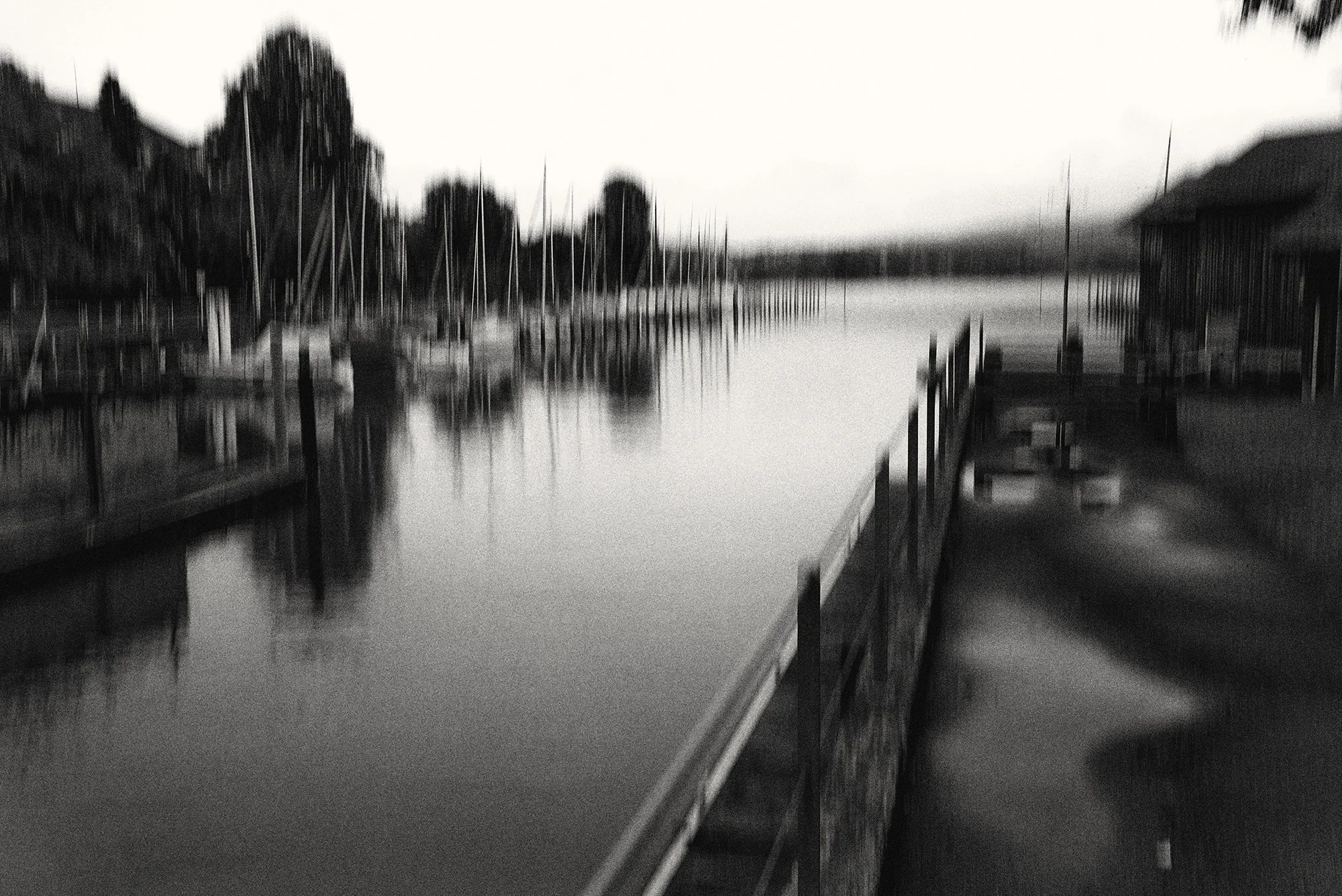 Sailing Port, 2020 · Photography – digital (Intentional Camera Movement) 