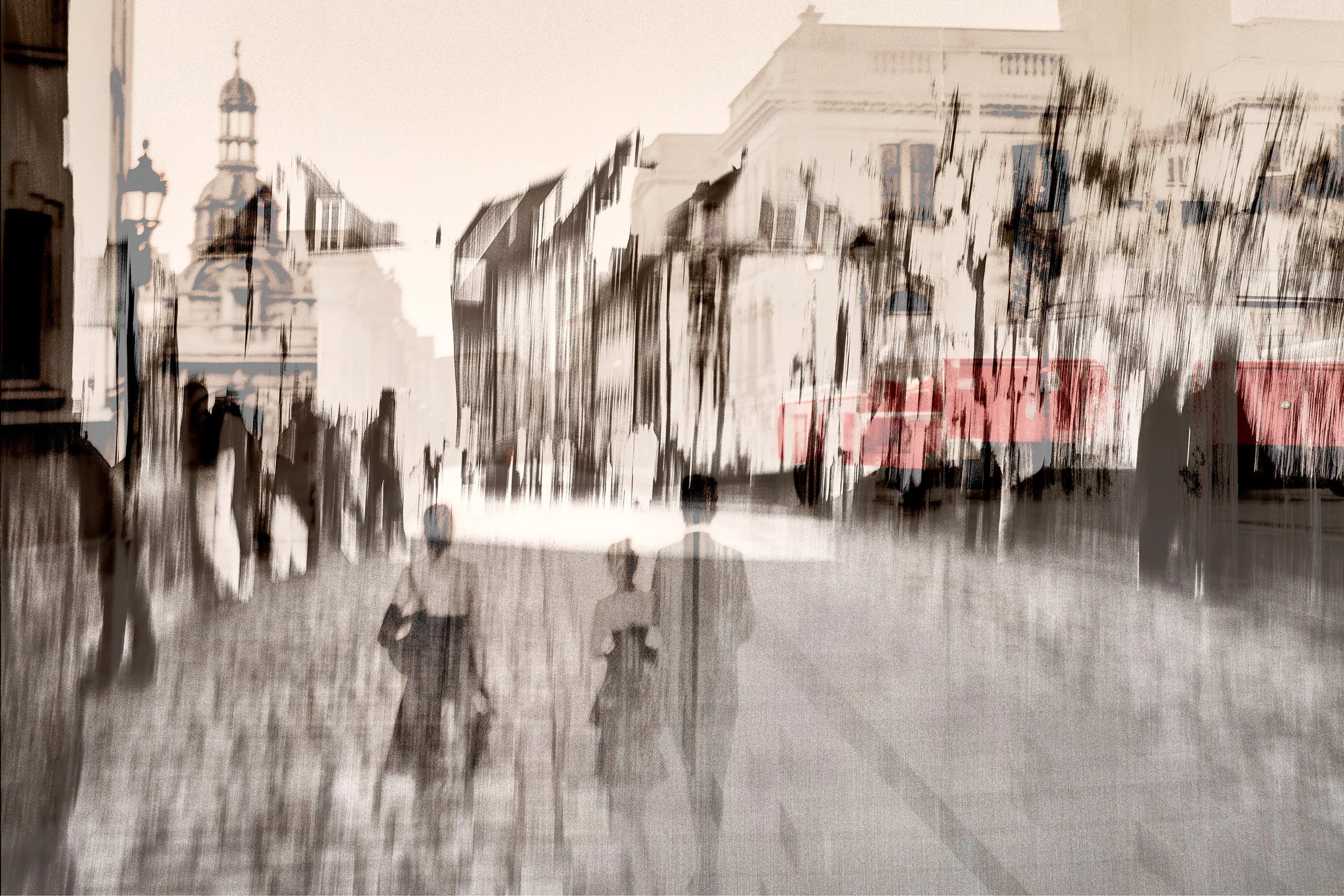 The Bridge, 2023 · Photography // AI Art – digital