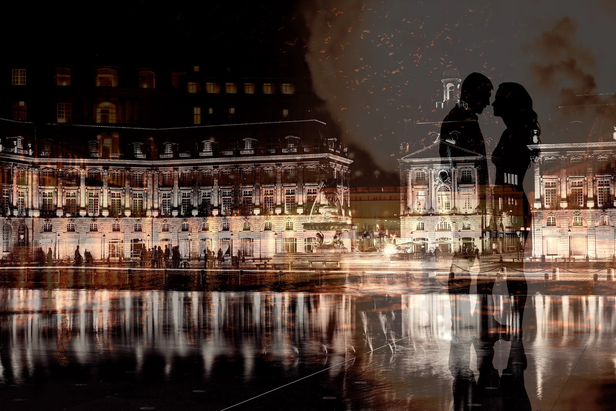 Dancing in the Night, 2023 · Photography // AI Art – digital