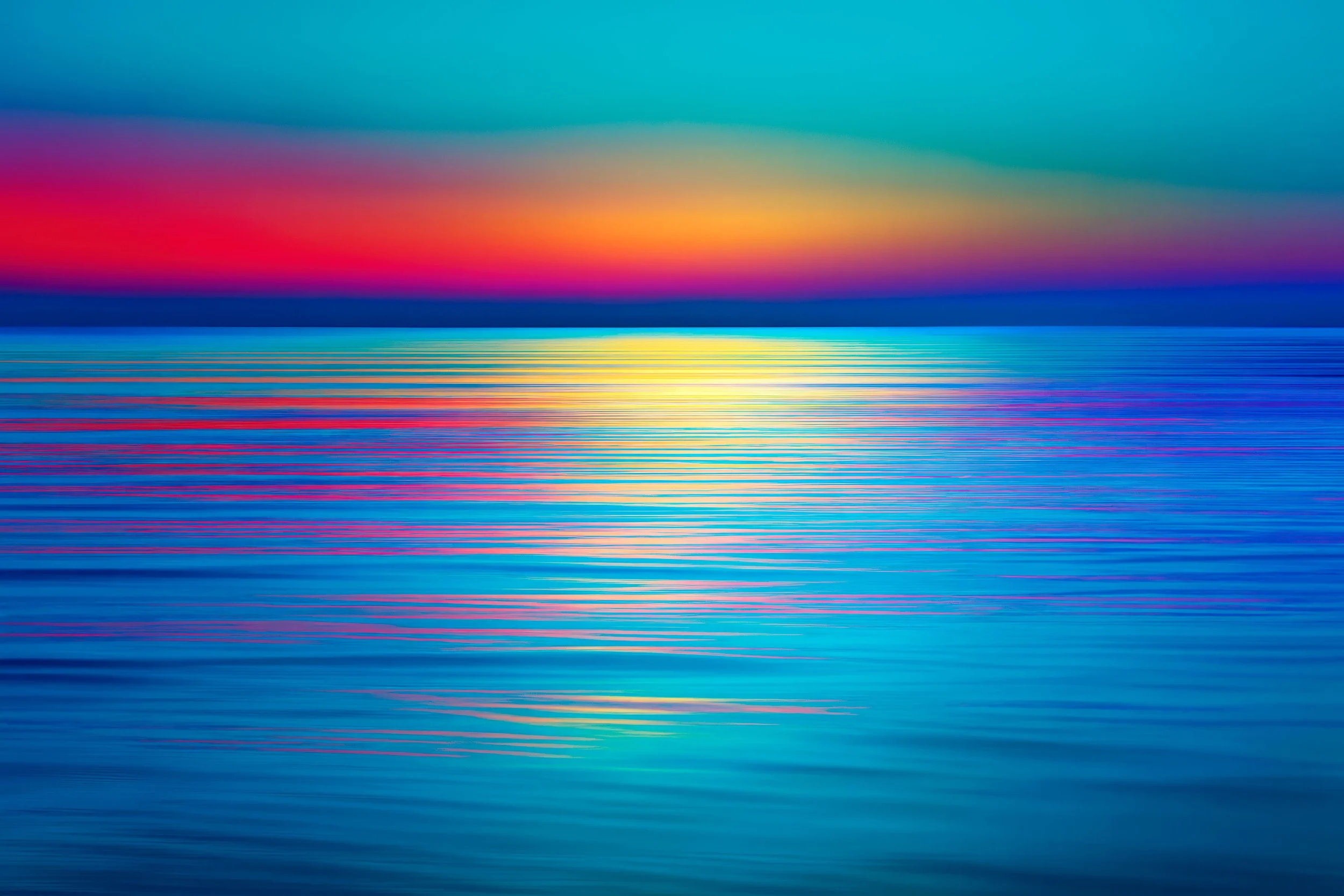 Spectrum Horizon, 2025 · Photography // AI Art – digital (AI Edition from Photography)