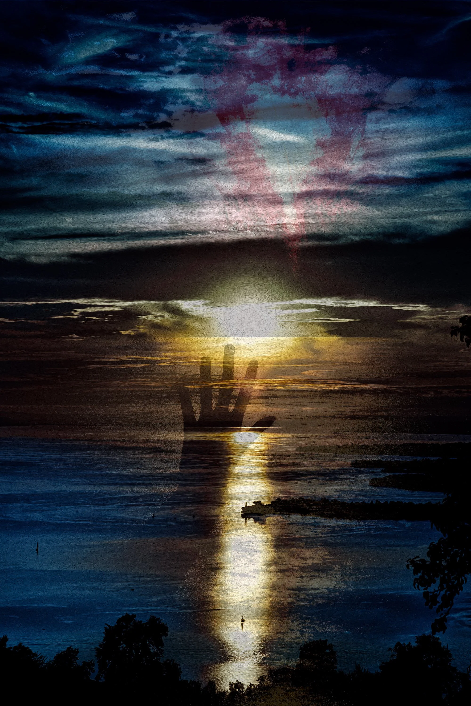 Signal to the Thunderclouds, 2023 · Photography // AI Art – digital