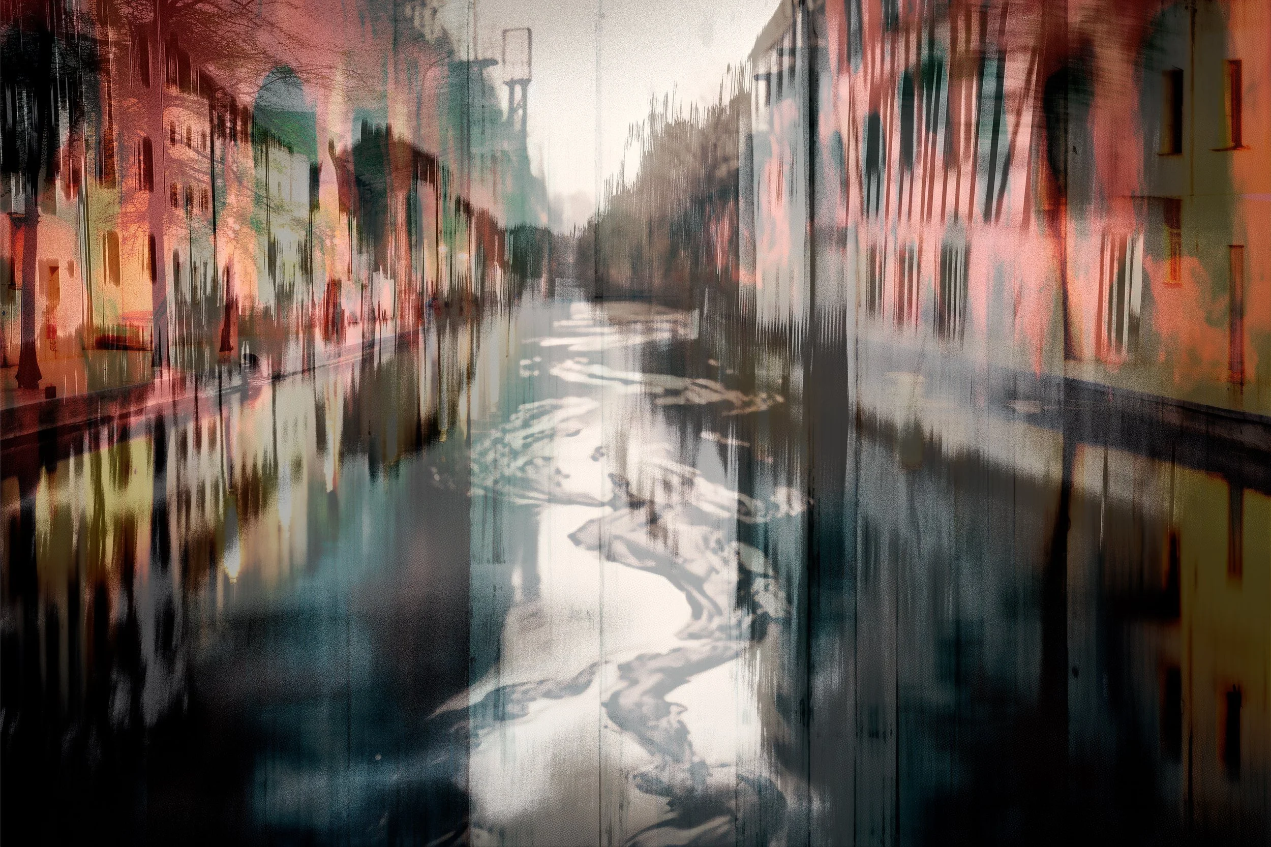 The River, 2023 · Photography // AI Art – digital