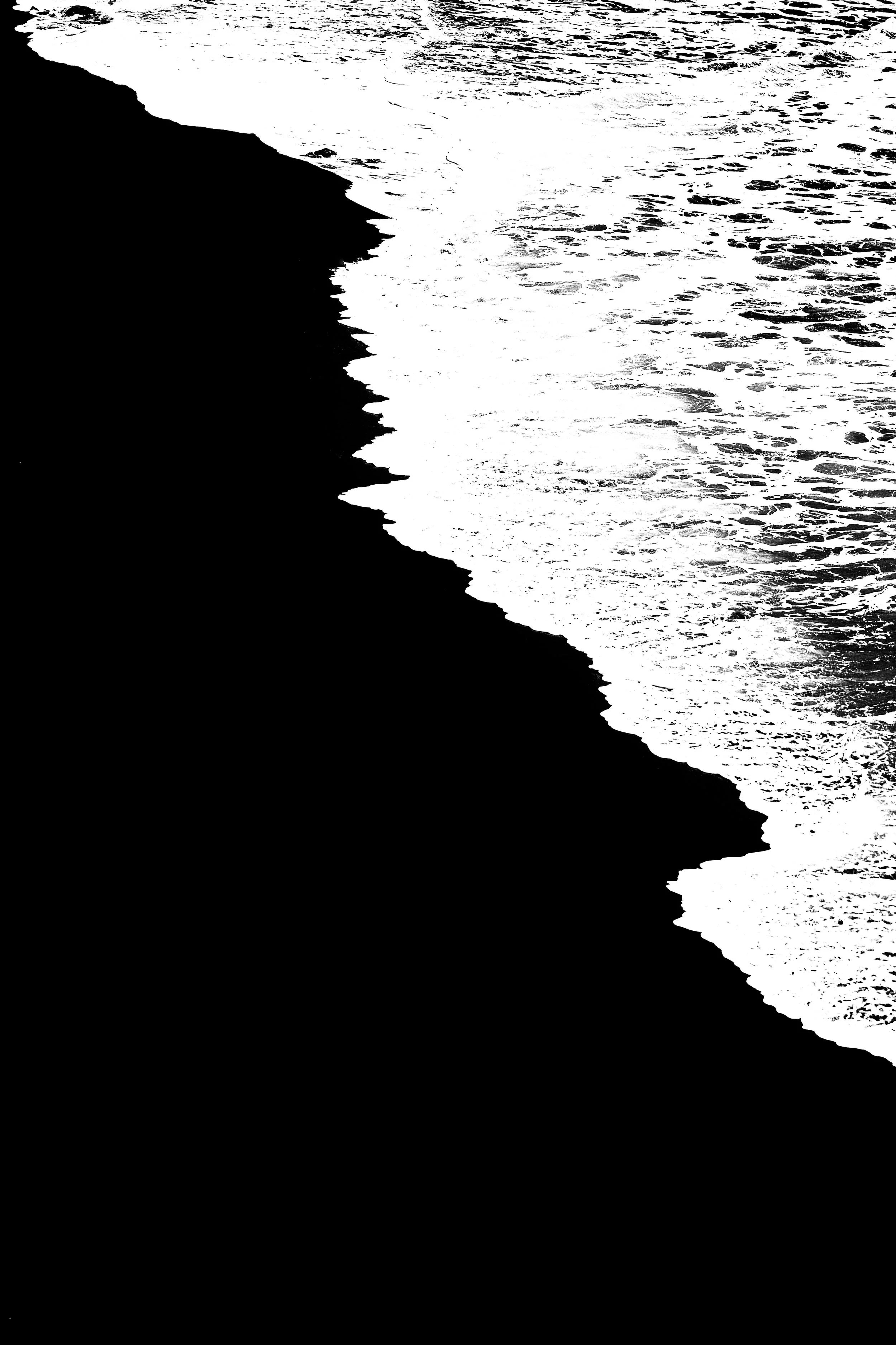 Beach Black & White, 2019 · Photography –  digital