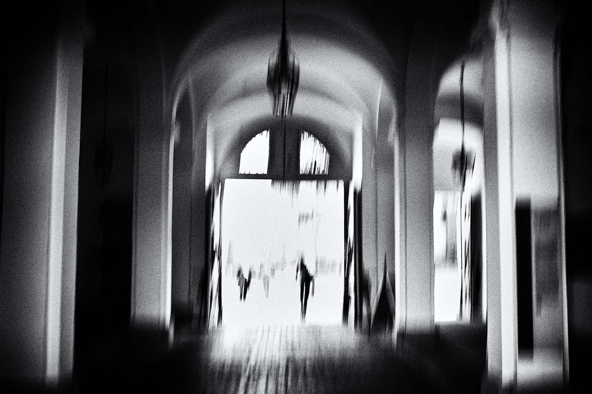 Into the Light, 2020 · Photography – digital (Intentional Camera Movement) 