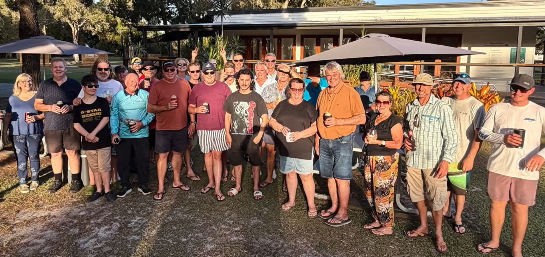 MBFG members at the 2025 Rainbow Beach weekend event