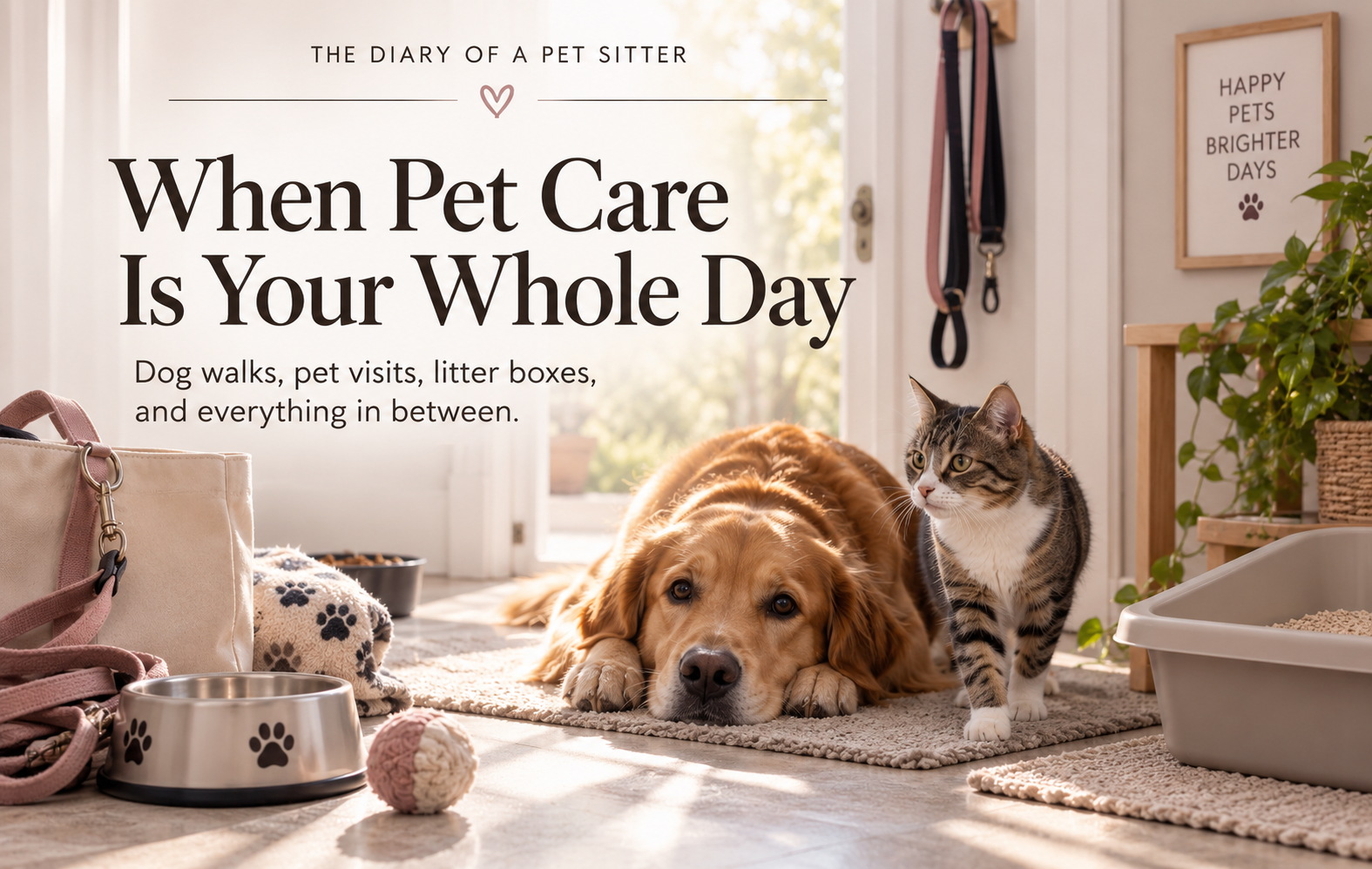 When Pet Care Is Your Whole Day
