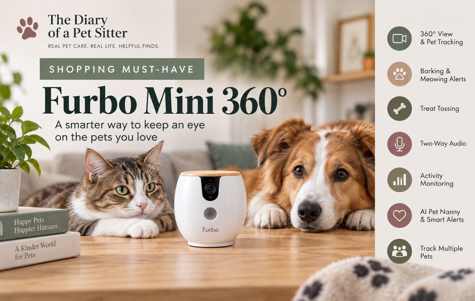 Shopping Must-Have: Furbo Mini 360° Pet Camera
