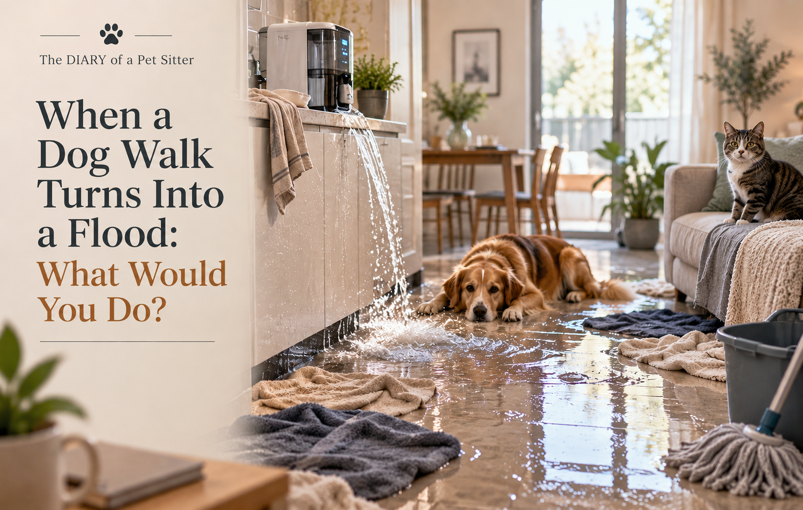 When a Dog Walk Turns Into a Flood: What Would You Do?