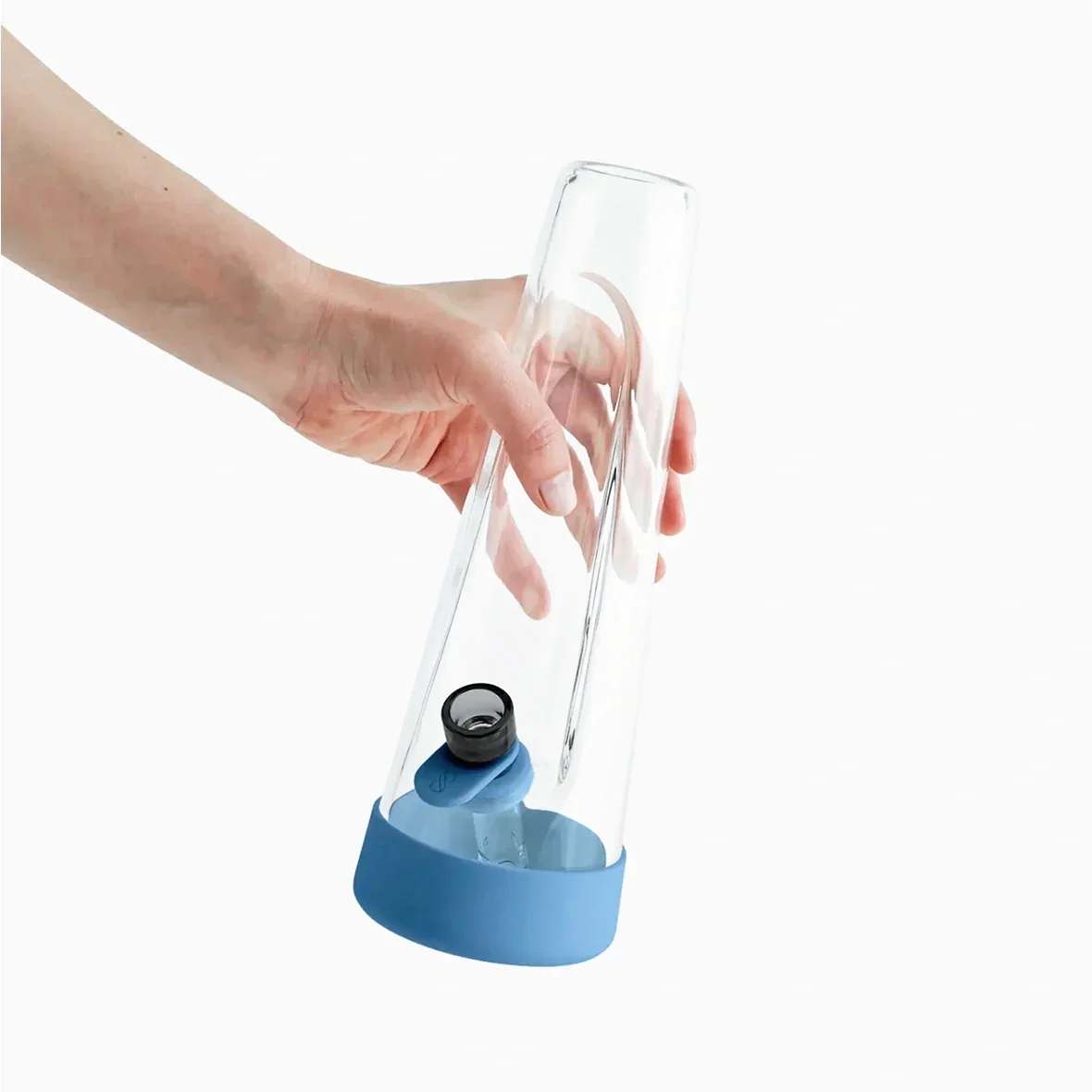 Hand greift session goods bong in indigo – modernes Cannabis Zubehör für stilvolles Bong Rauchen