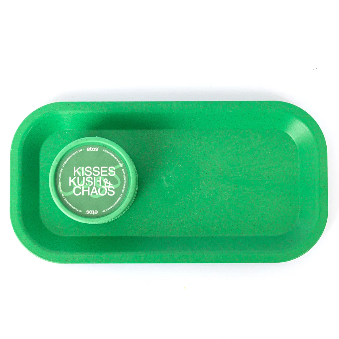 etos* - Hanf - Drehtablett & Grinder - Mint